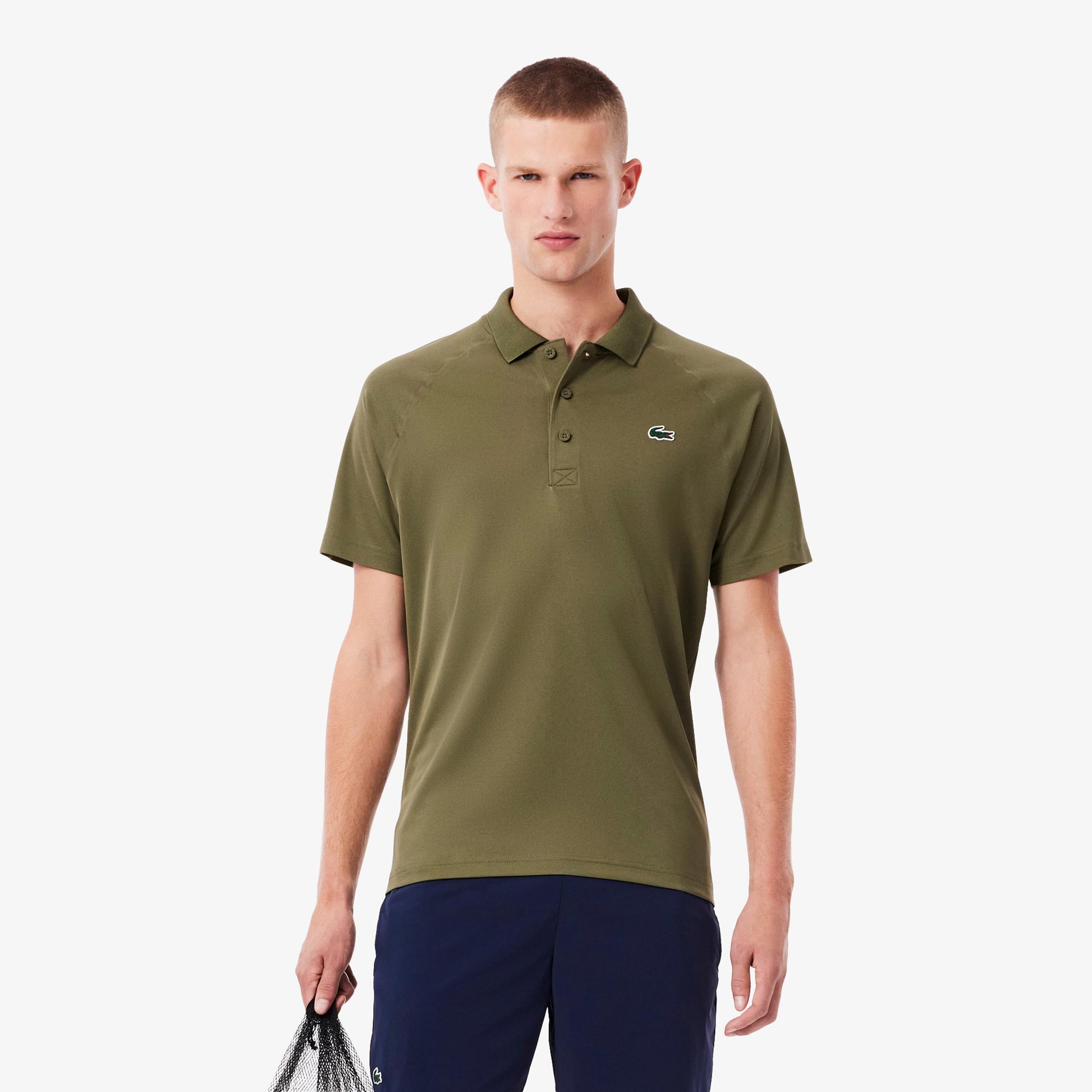 Lacoste Polo Heren - olijf