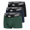 Cotton Stretch Boxershort Verpakking 3 stuks Heren - donkergroen