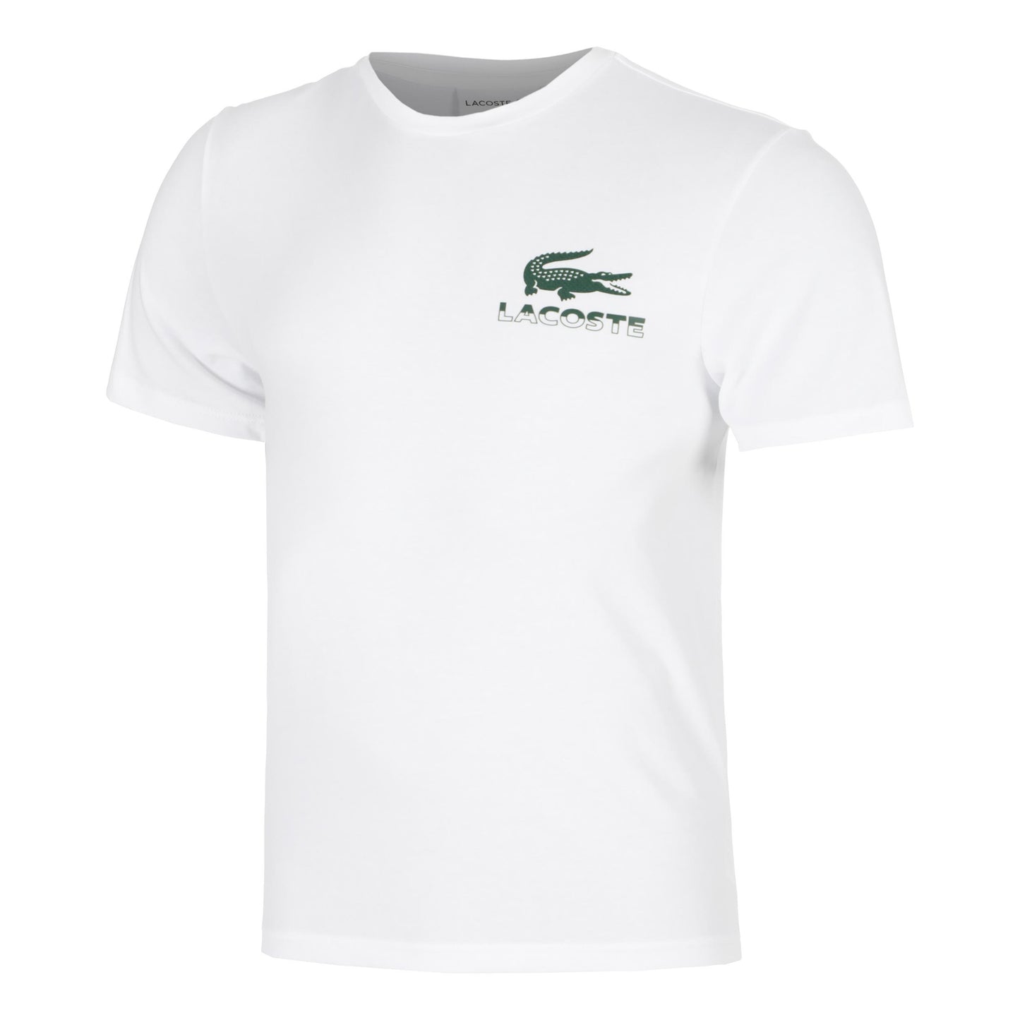 Lacoste Urban Print T-shirt Hommes-Blanc