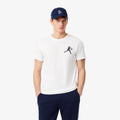 T-shirt & Cap Hommes - blanc, bleu foncé