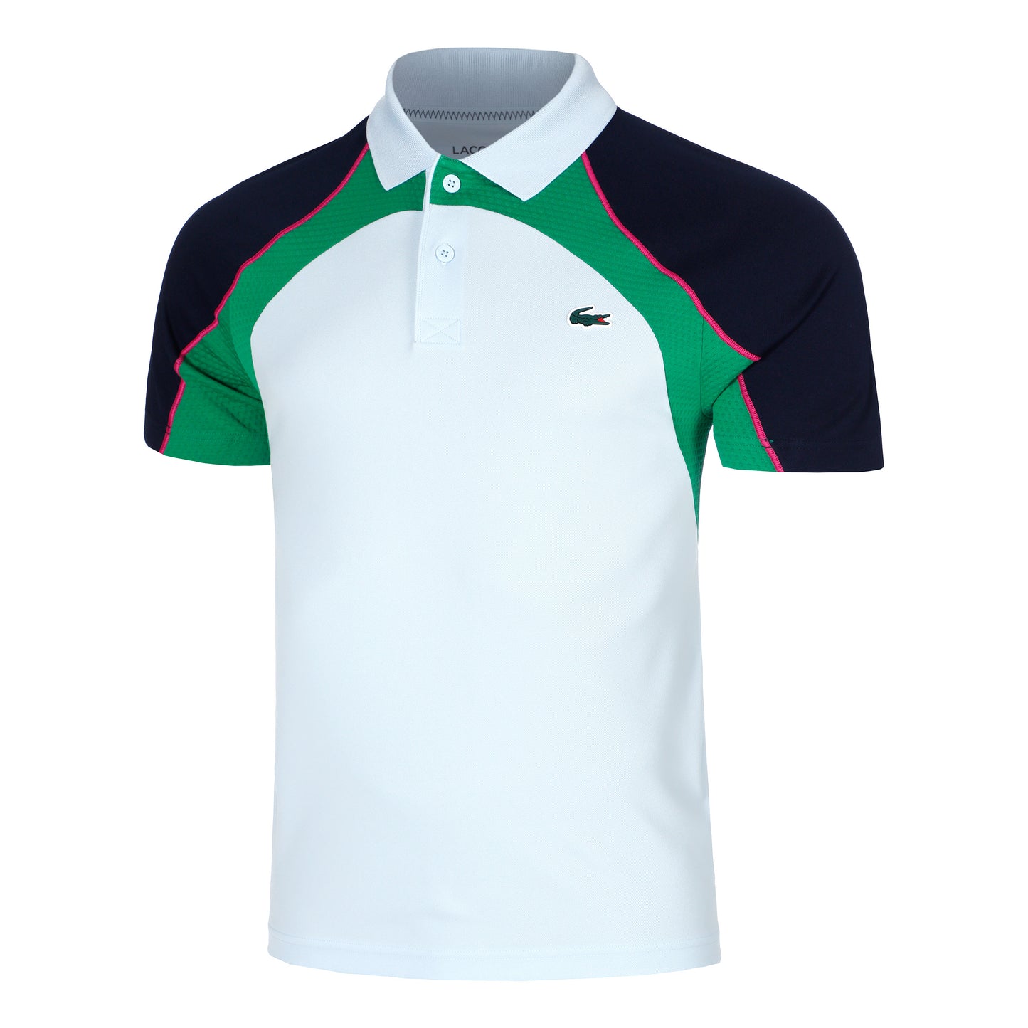 Lacoste Djokovic Polo Heren - lichtblauw, veelkleurig