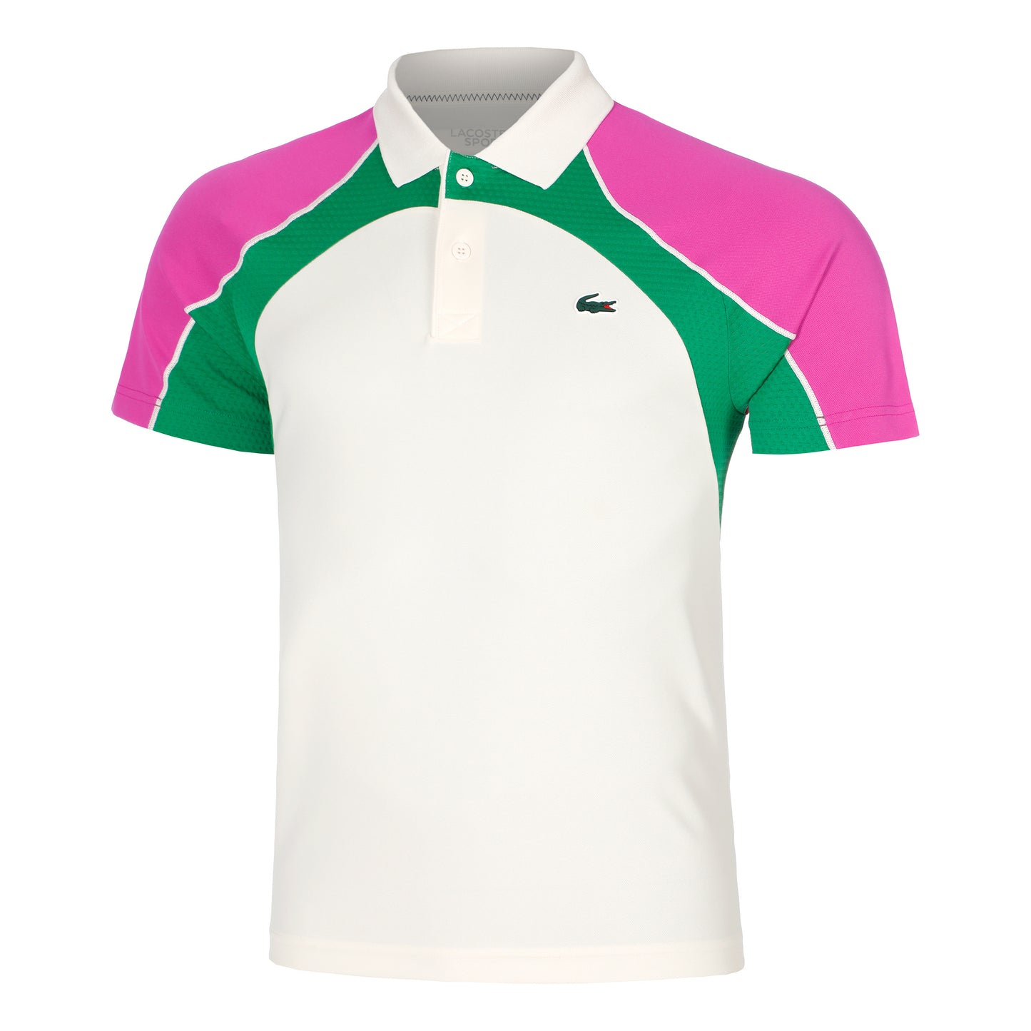 Lacoste Polo Hommes-Crème,Multicouleur