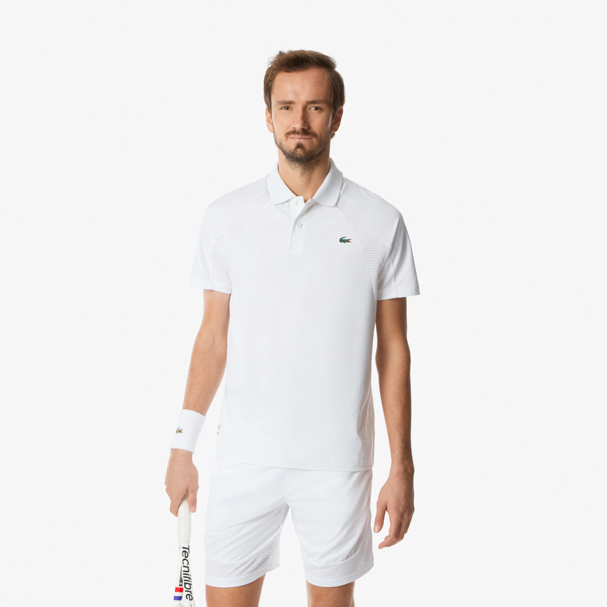Lacoste Polo Heren-Wit