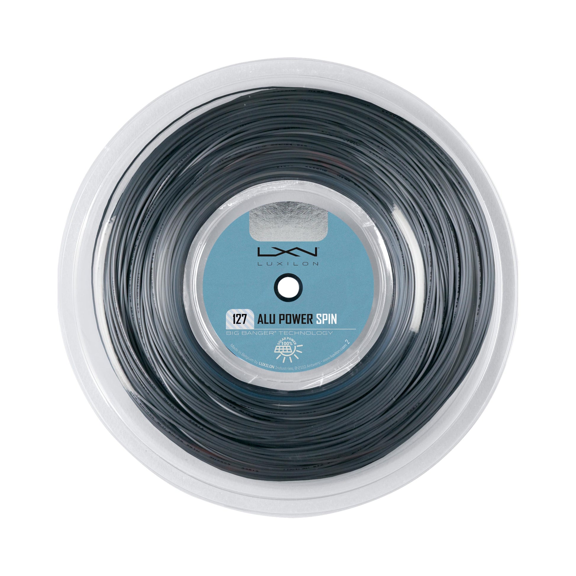 Luxilon Alu Power Spin Rol Snaren 220m-Zilver