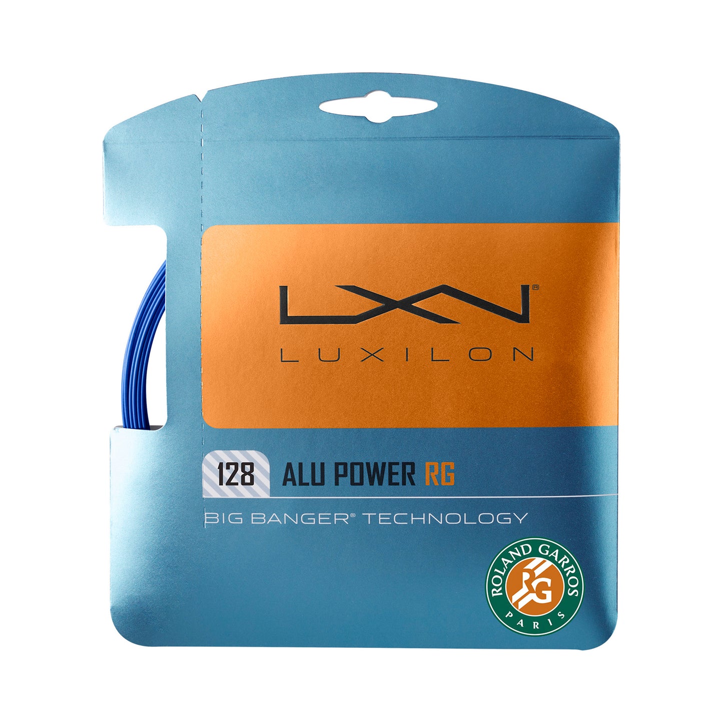 Luxilon Alu Power Roland Garros Cordage En Garniture 12,2m-Bleu