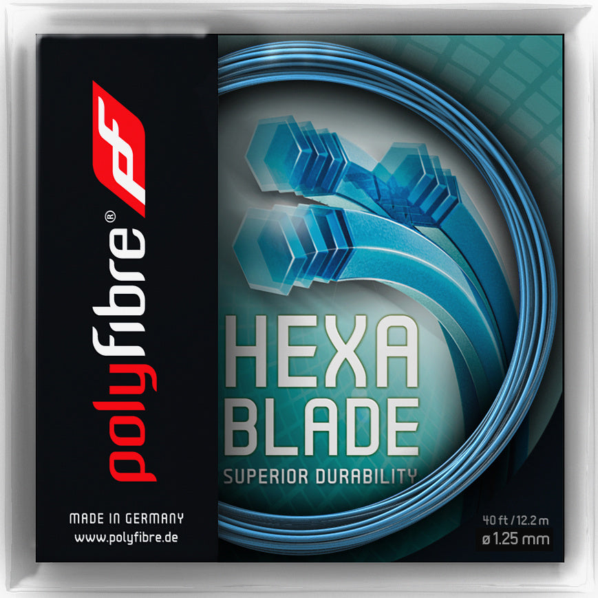 Polyfibre Hexablade Set Snaren 12,2m-Blauw