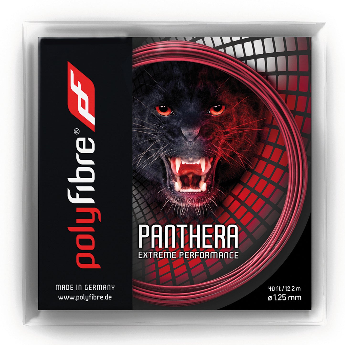Polyfibre Panthera Set Snaren 12m-Rood