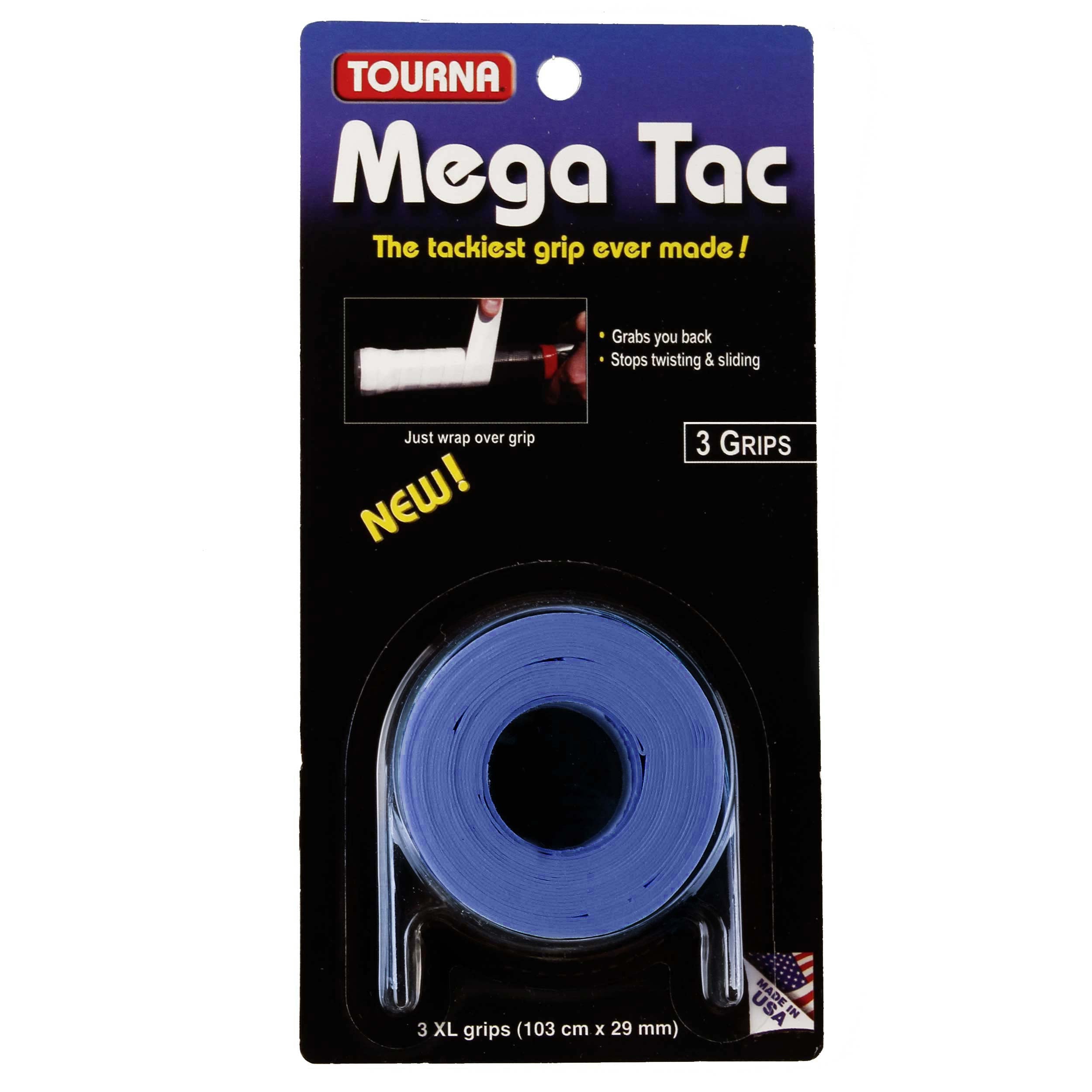 Tourna Mega Tac Verpakking 3 Stuks-Blauw