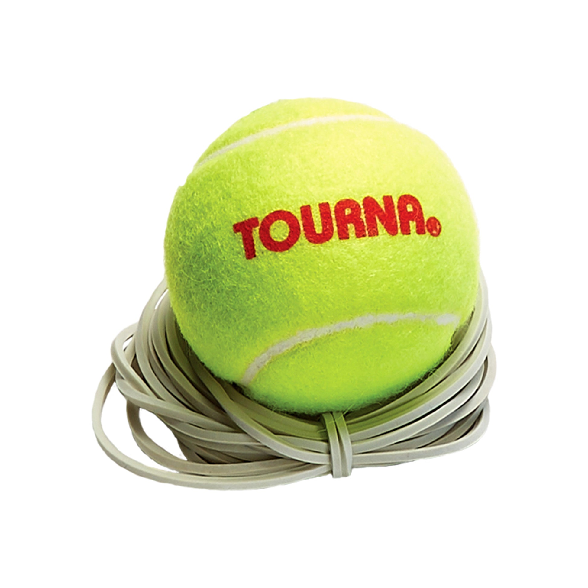 Tourna Ball & String (für Fill & Drill) Trainingshulp-Geel,Rood