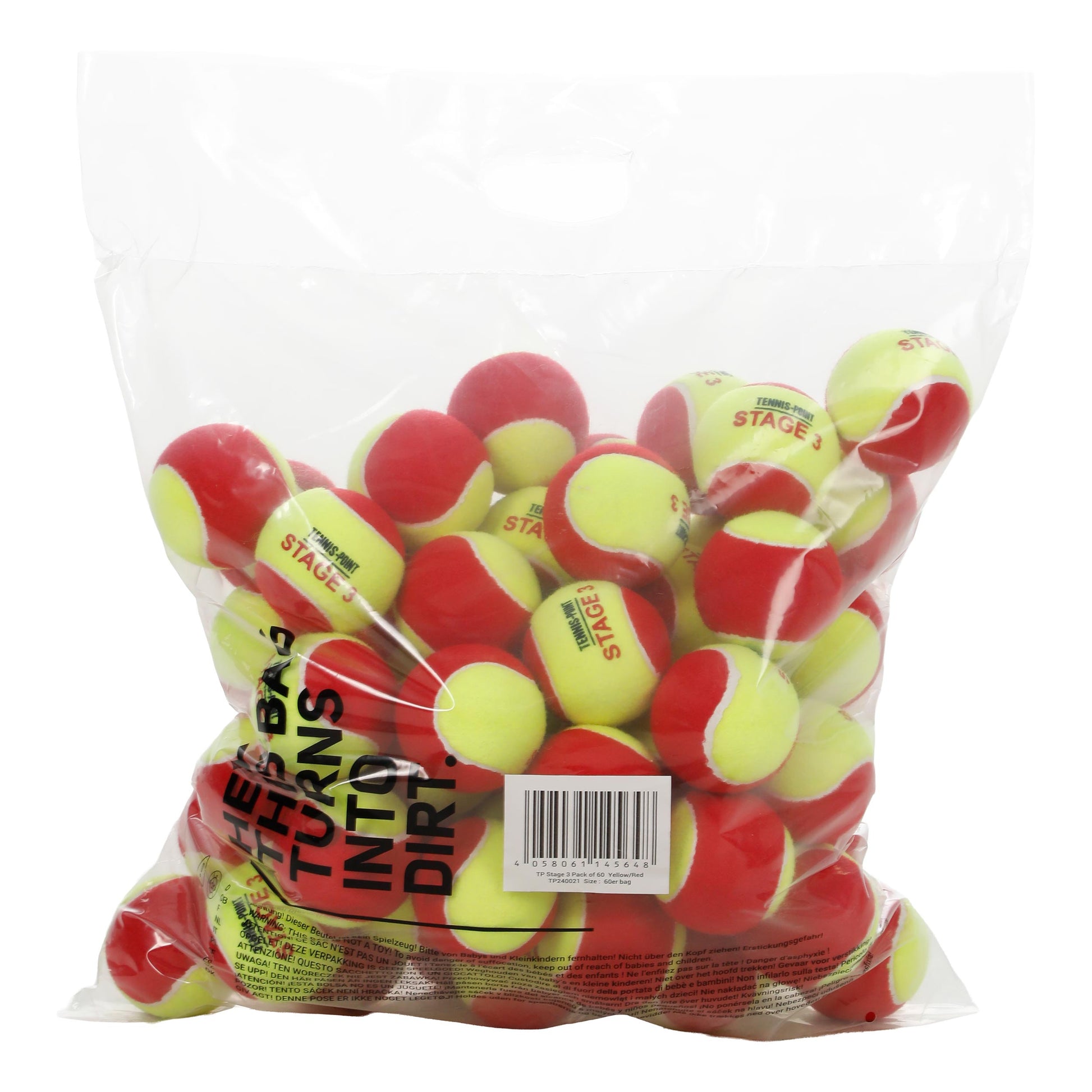Tennis-Point TP Stage 3 Zak 60 stuks