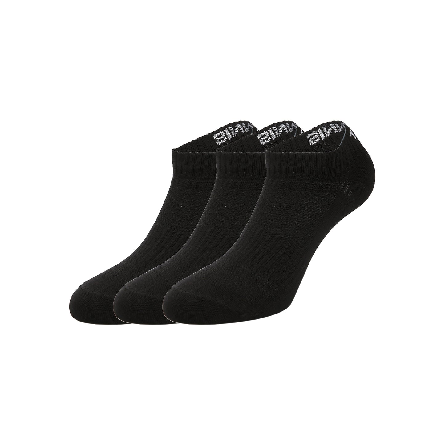 Tennis-Point Chaussettes de tennis Pack de 3 Unisex - noir,