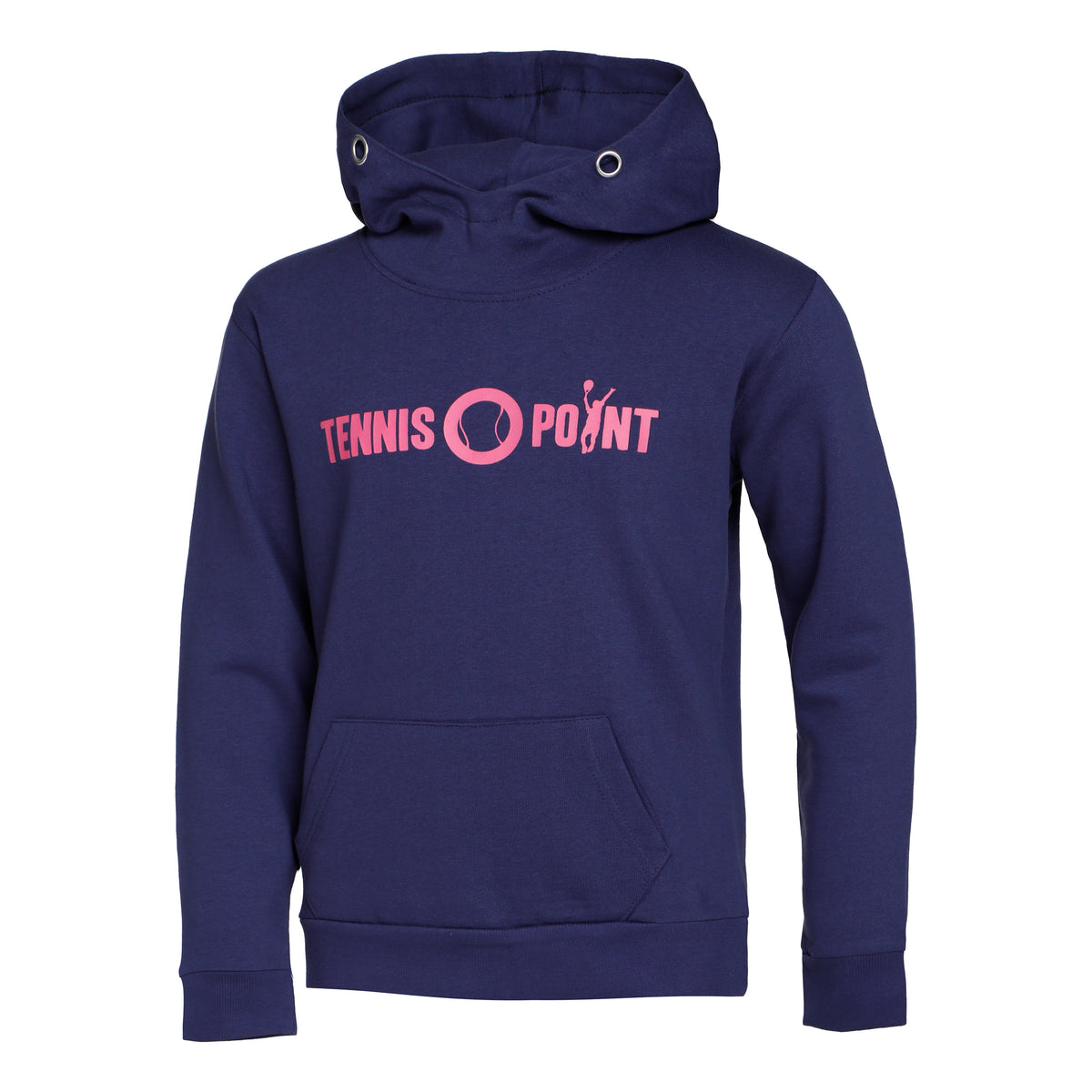 Tennis-Point Basic Sweat à capuche Enfants - bleu foncé, pink