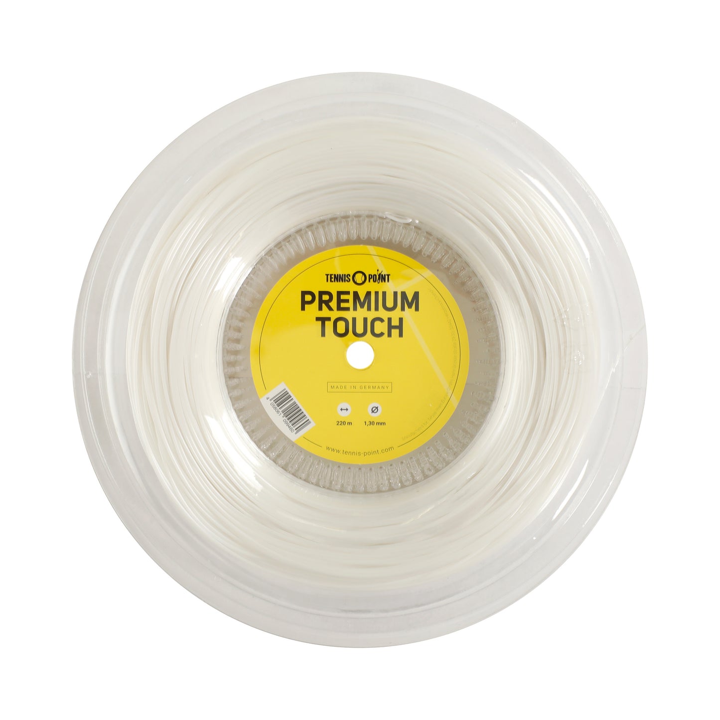 Tennis-Point Premium Touch Bobine Cordage 220m-Blanc