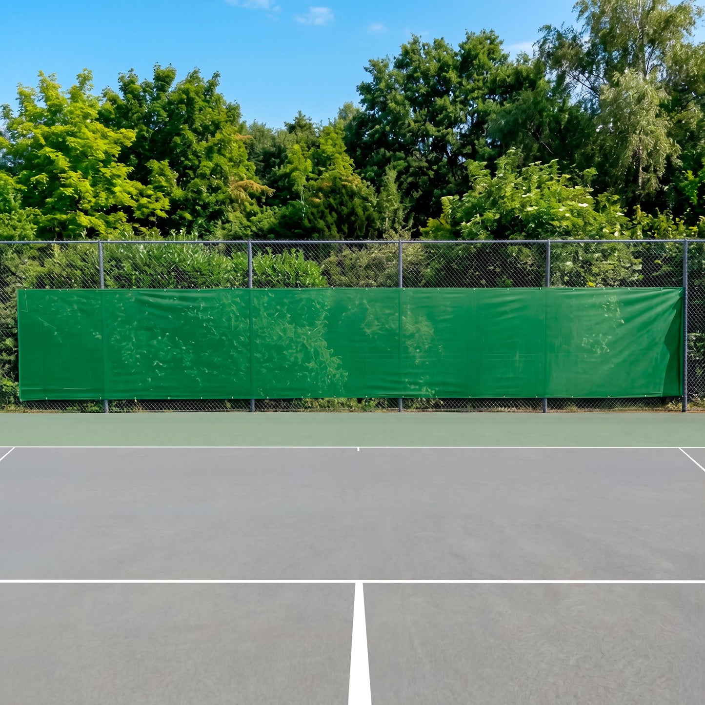 Tennis-Point Blanko 12x2m Écran Brise-vue-Vert