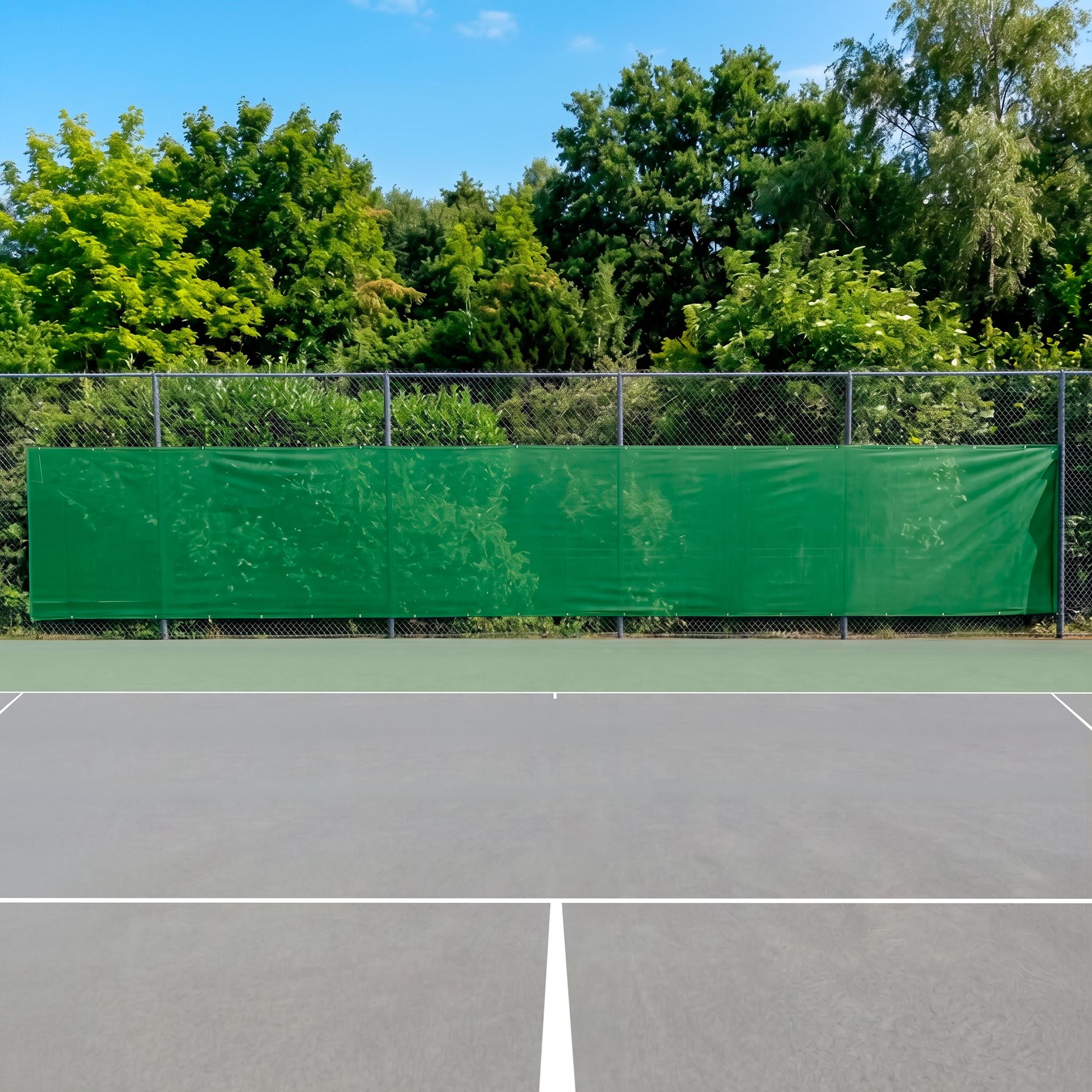 Tennis-Point Blanko 12x2m Écran Brise-vue-Vert
