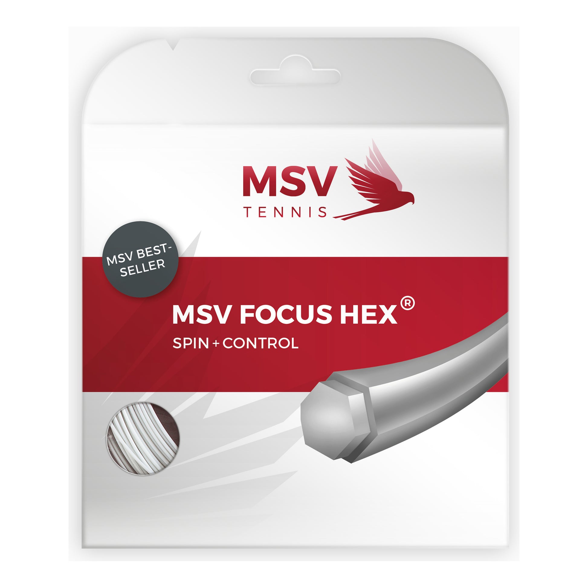 MSV Focus-HEX Set Snaren 12m-Wit