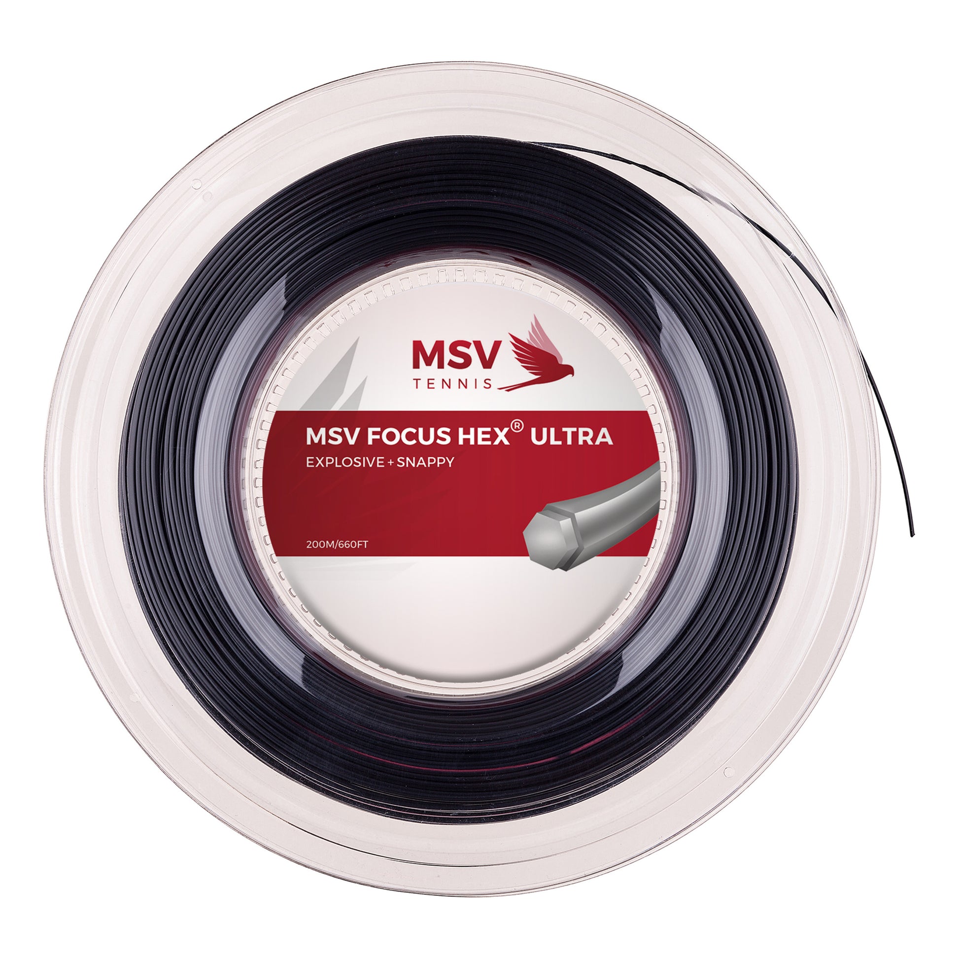 MSV Focus-HEX Ultra Bobine Cordage 200m-Noir