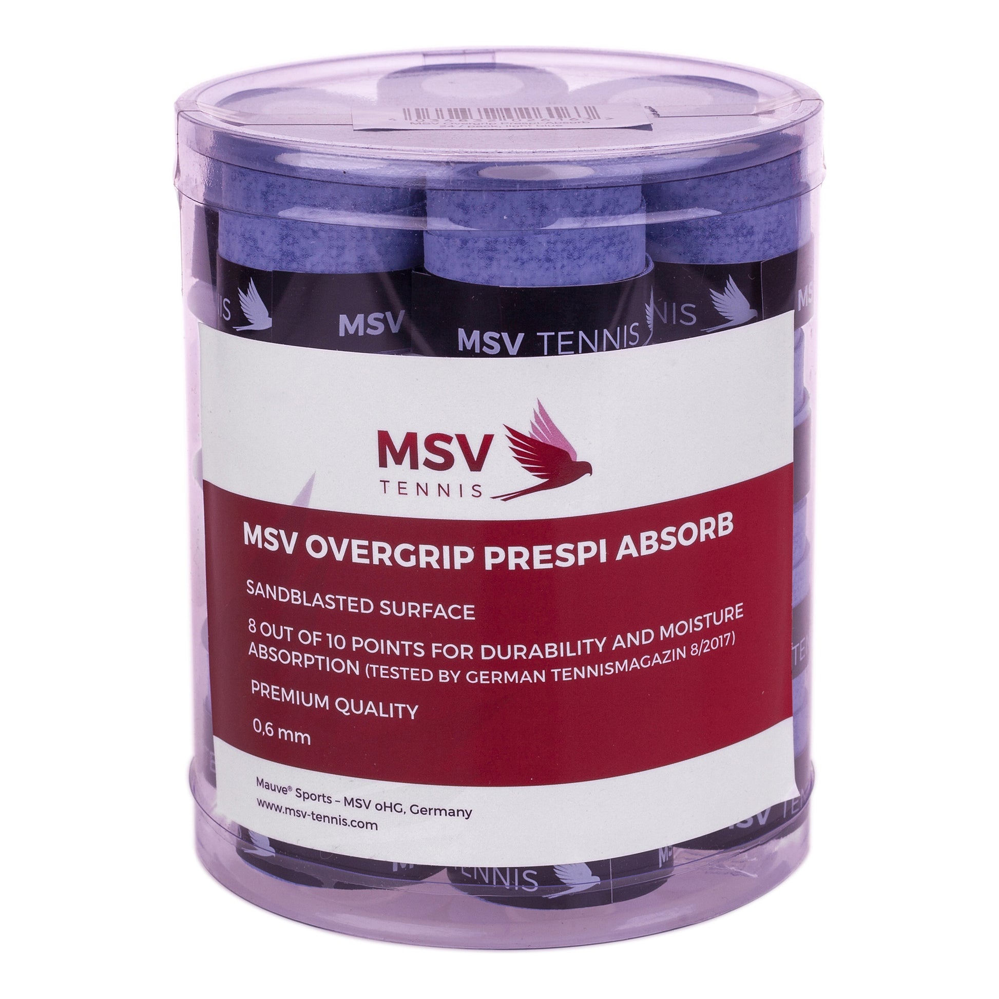 MSV Overgrip Prespi Verpakking 24 Stuks-Lichtblauw