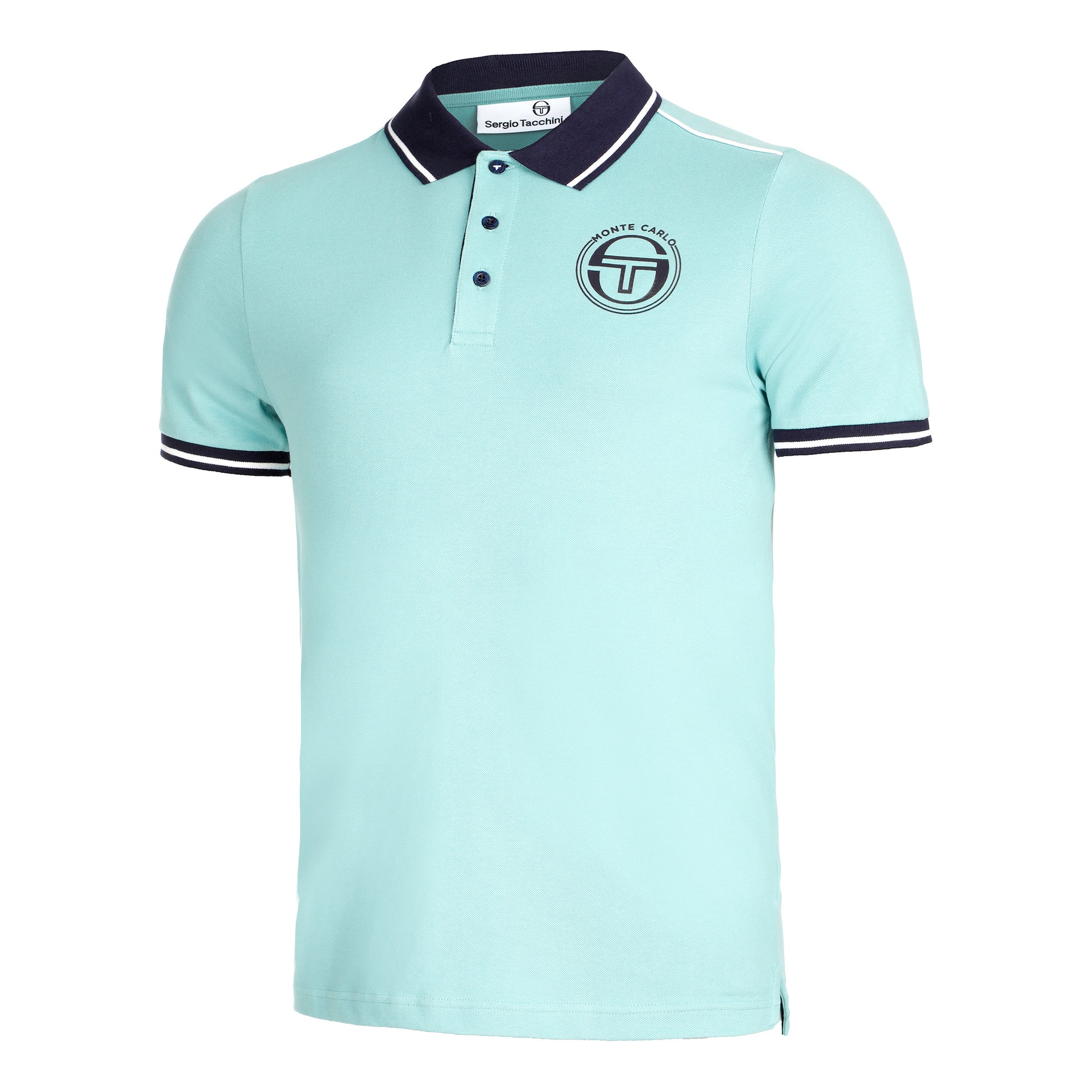 Sergio Tacchini Ranking Staff Polo Hommes - bleu clair, bleu foncé
