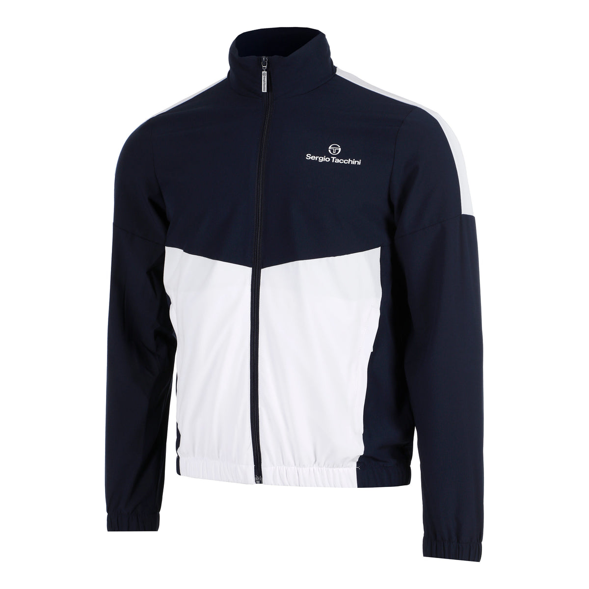 Sergio Tacchini Giardino Trainingsjack Heren - donkerblauw, wit