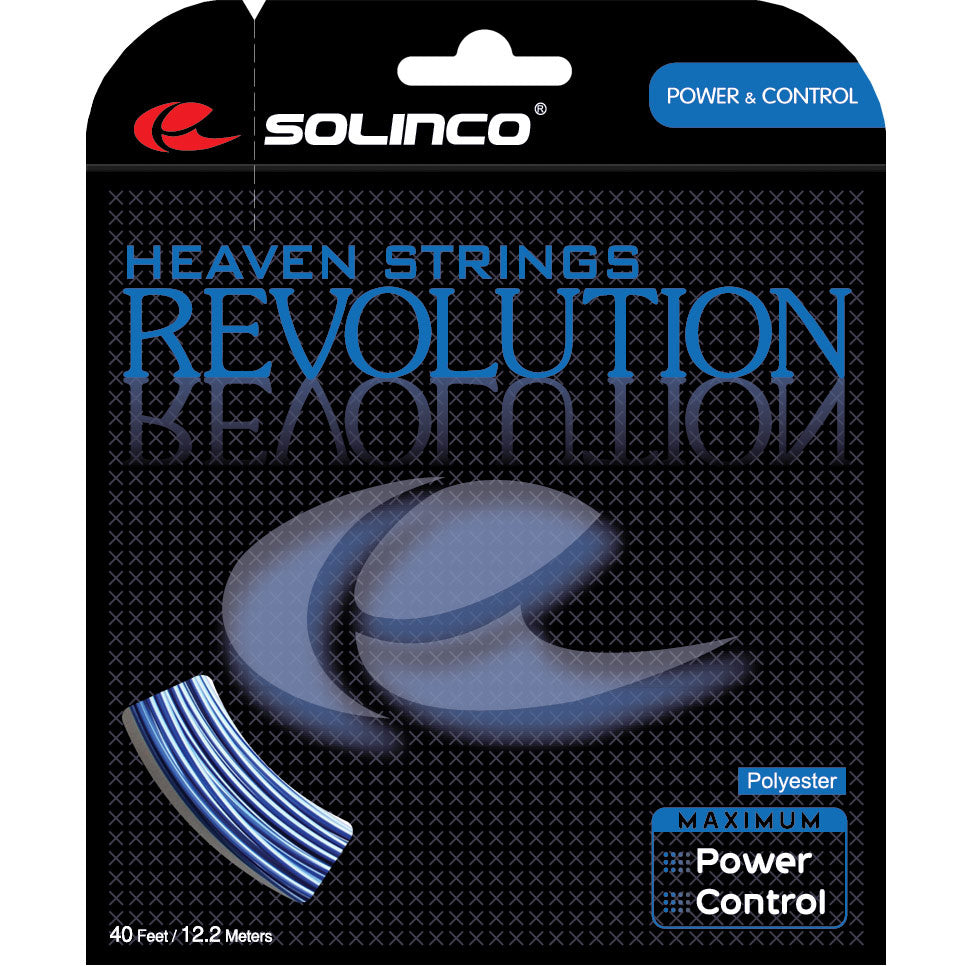 Solinco Revolution Cordage En Garniture 12,2m-Bleu