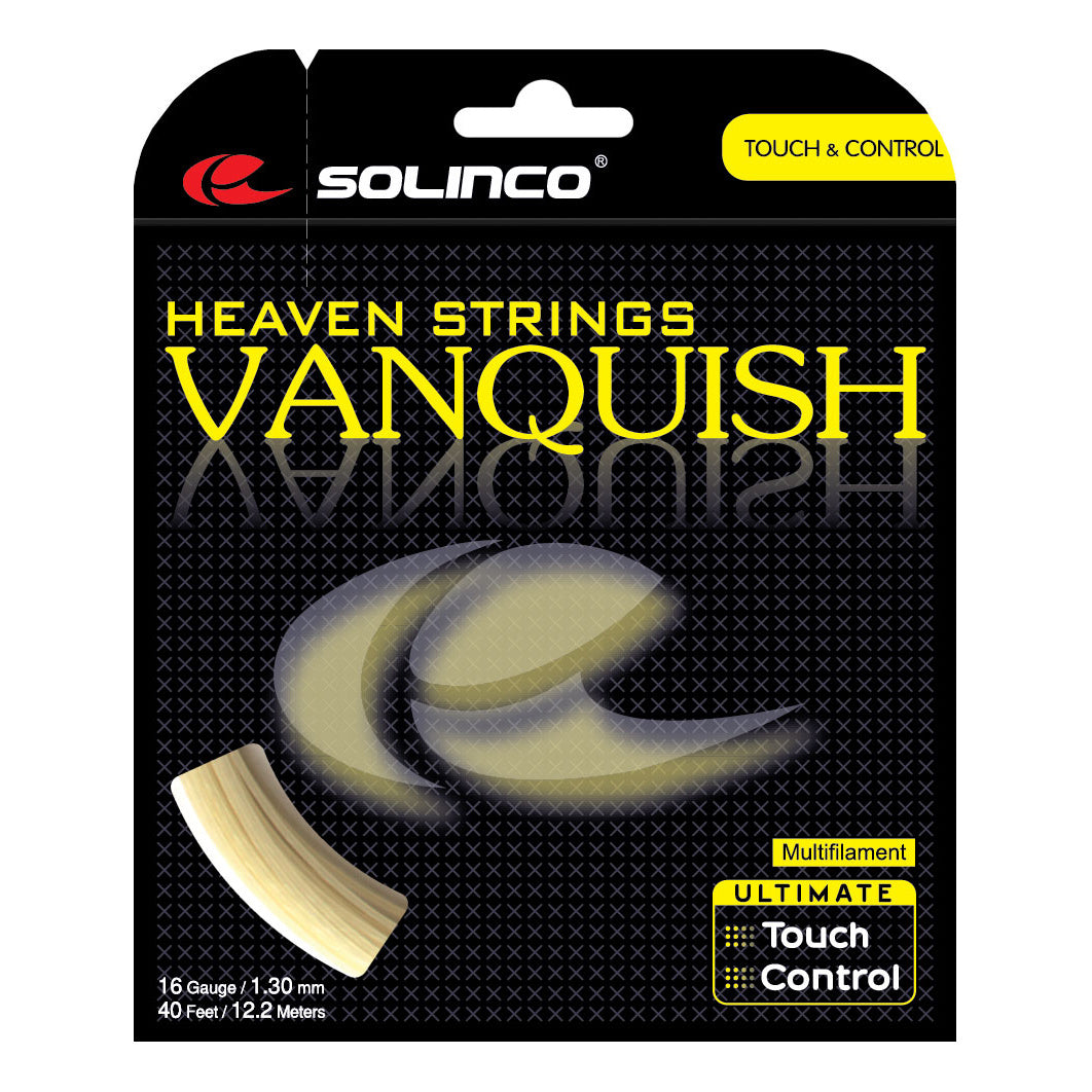 Solinco Vanquish Natur Set Snaren 12,2m-Natuurlijke Kleuren