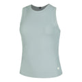 ACE Rib Pocket Tanktop Dames - lichtblauw,