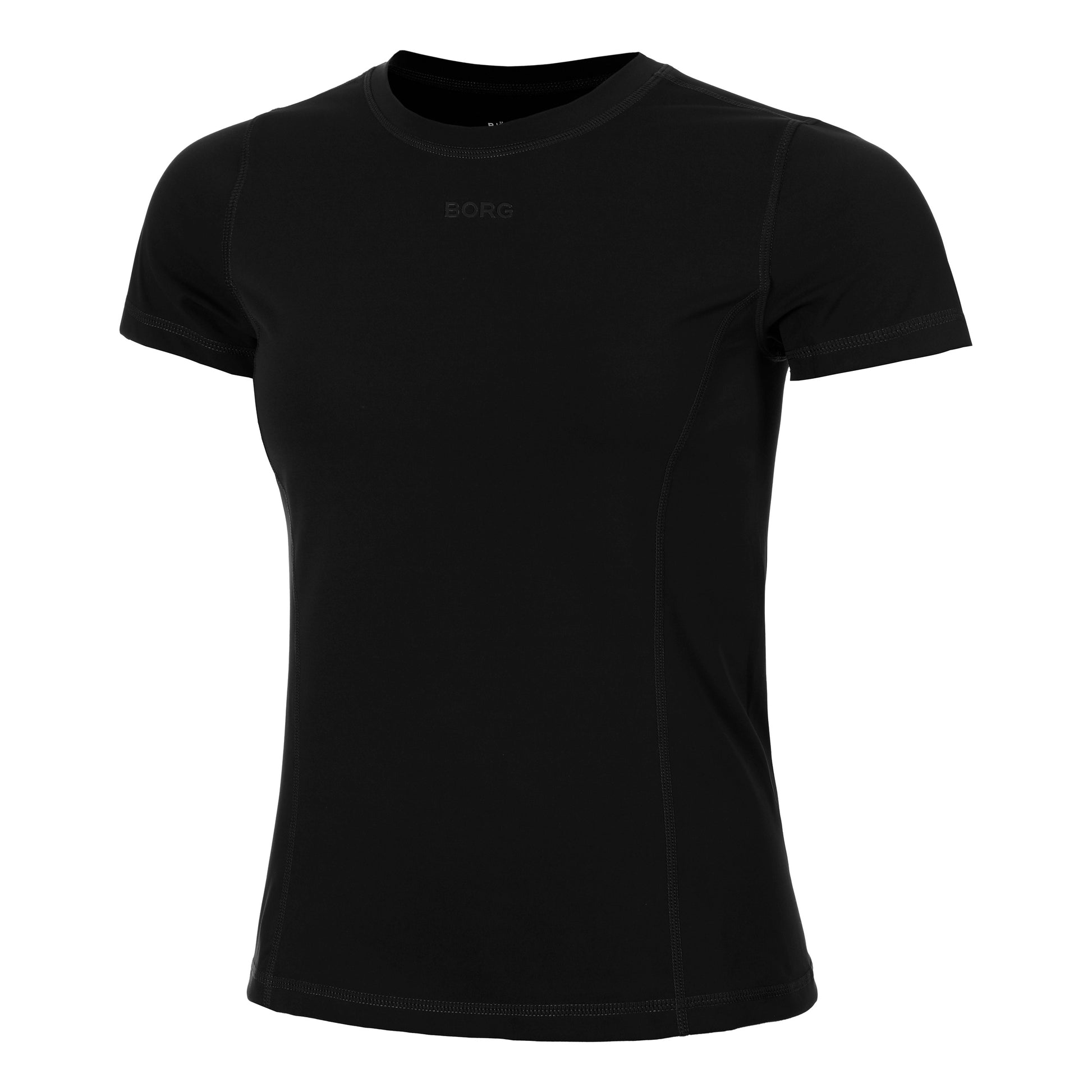 Björn Borg Sleek Slim T-shirt Dames-Zwart