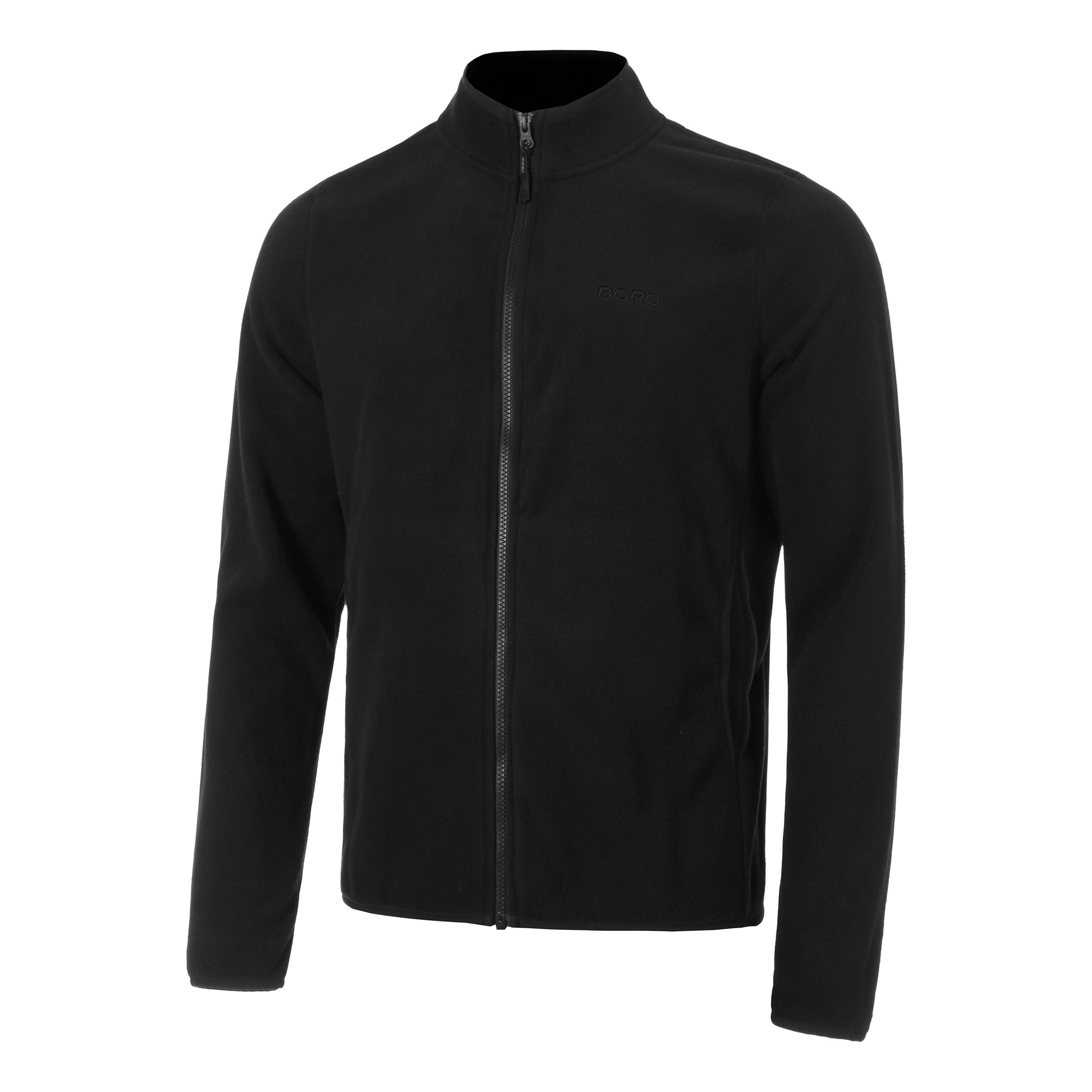 Björn Borg Full Zip Gilet En Coton Hommes-Noir