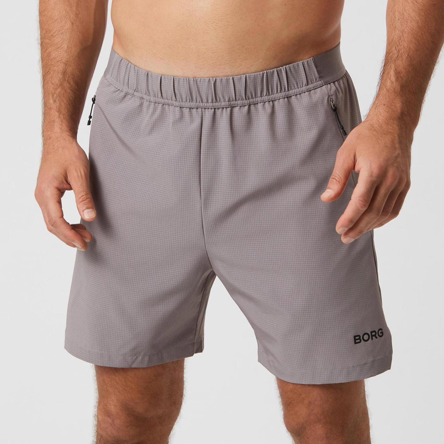 Björn Borg Borg Zip 7 Inch Shorts Hommes - beige