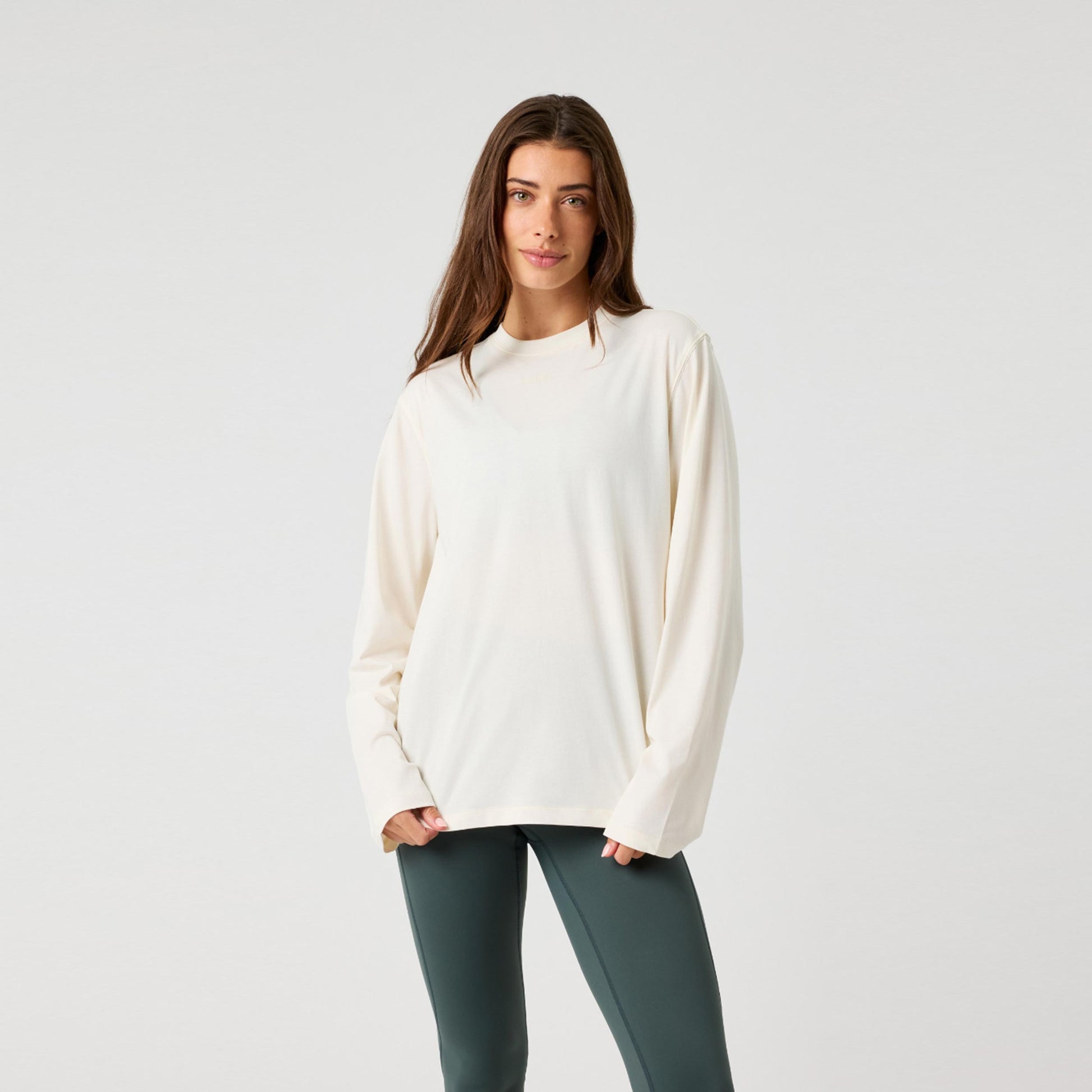 Björn Borg Studio Oversized Haut manches longues Femmes - crème