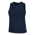 Ace Pocket Ribbed Tanktop Dames - donkerblauw