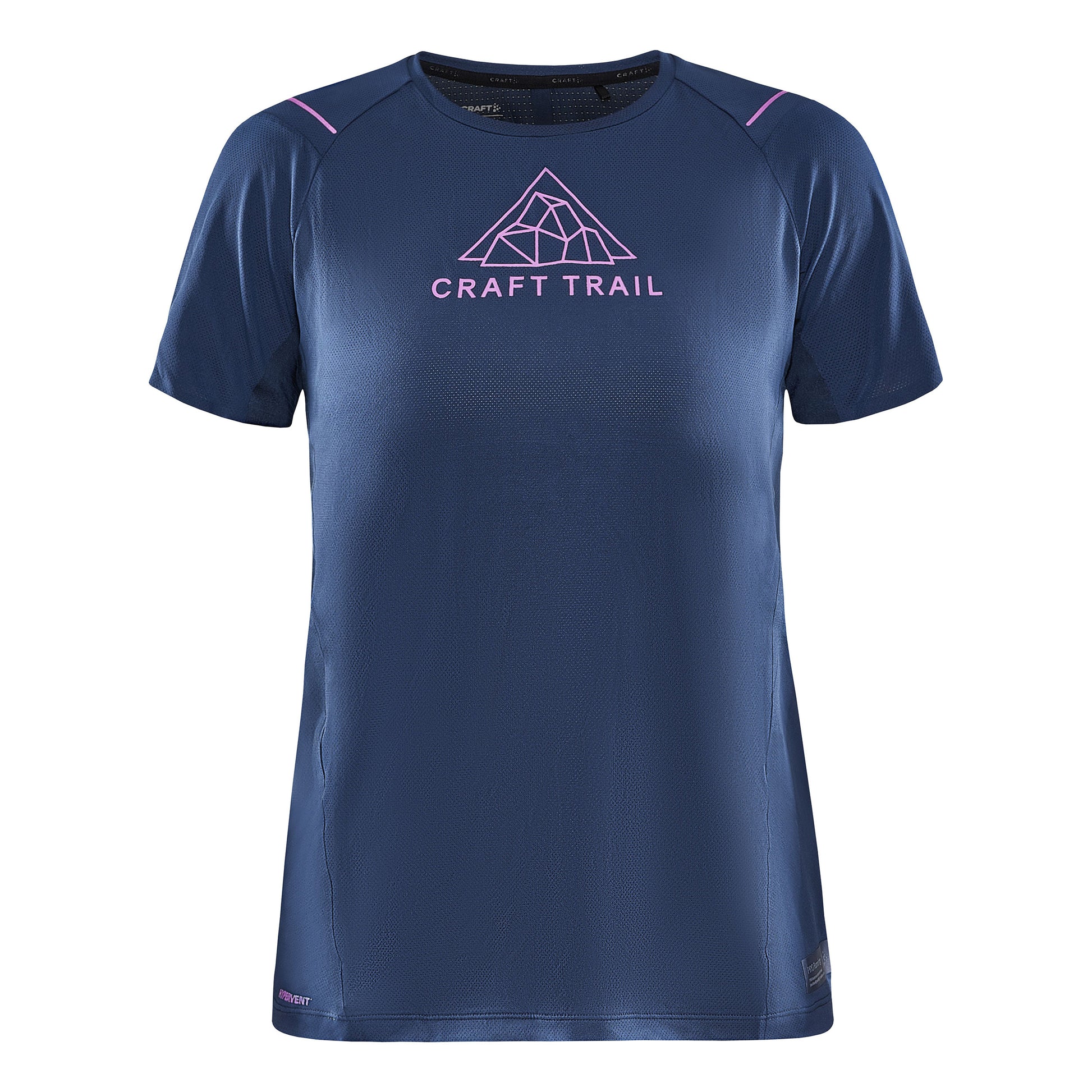 Craft Pro Hypervent Hardloopshirt Dames-Blauw