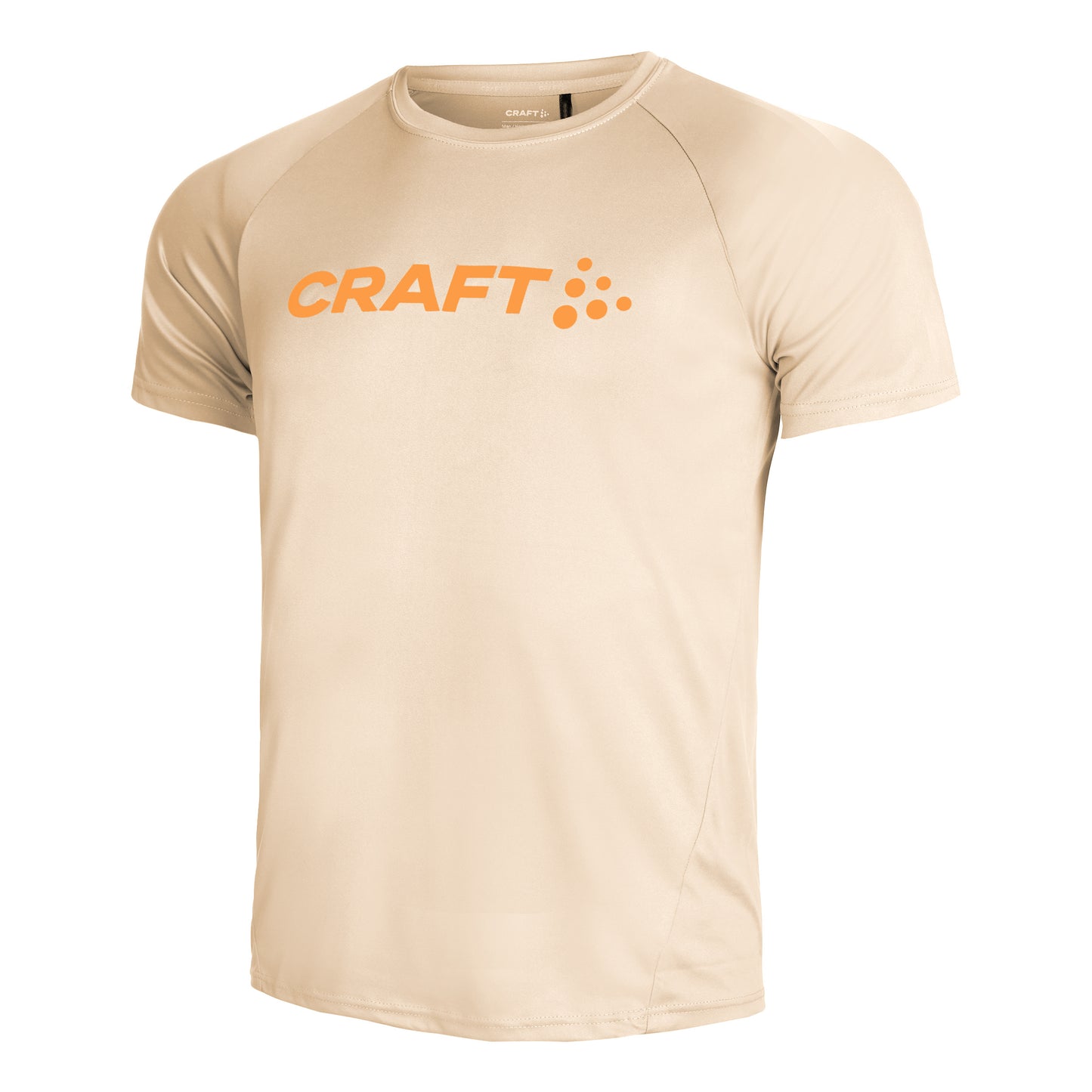 Craft Core Essence Logo Hardloopshirt Heren - crème,
