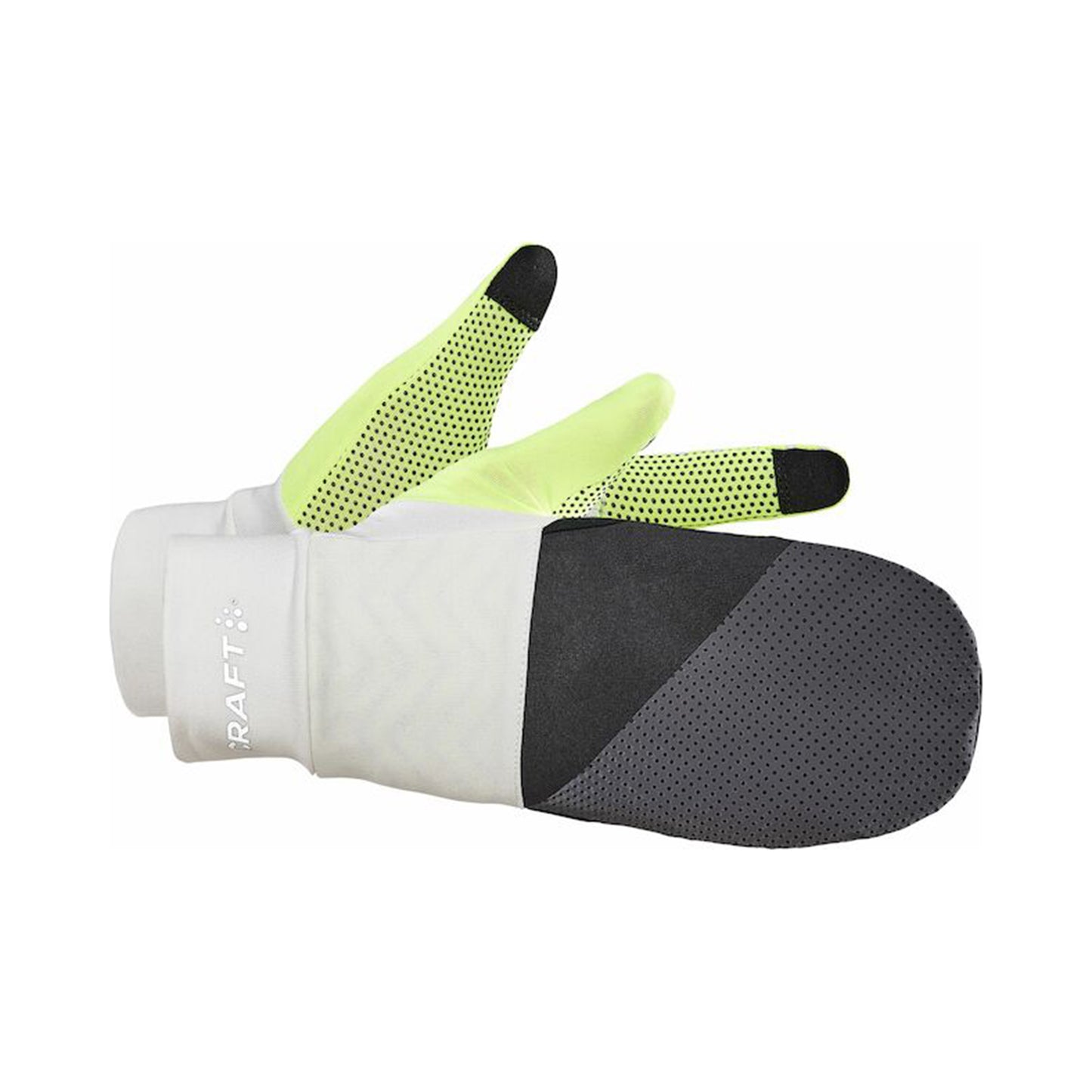 Craft ADV Lumen Hybrid Gants de running Unisex - blanc,