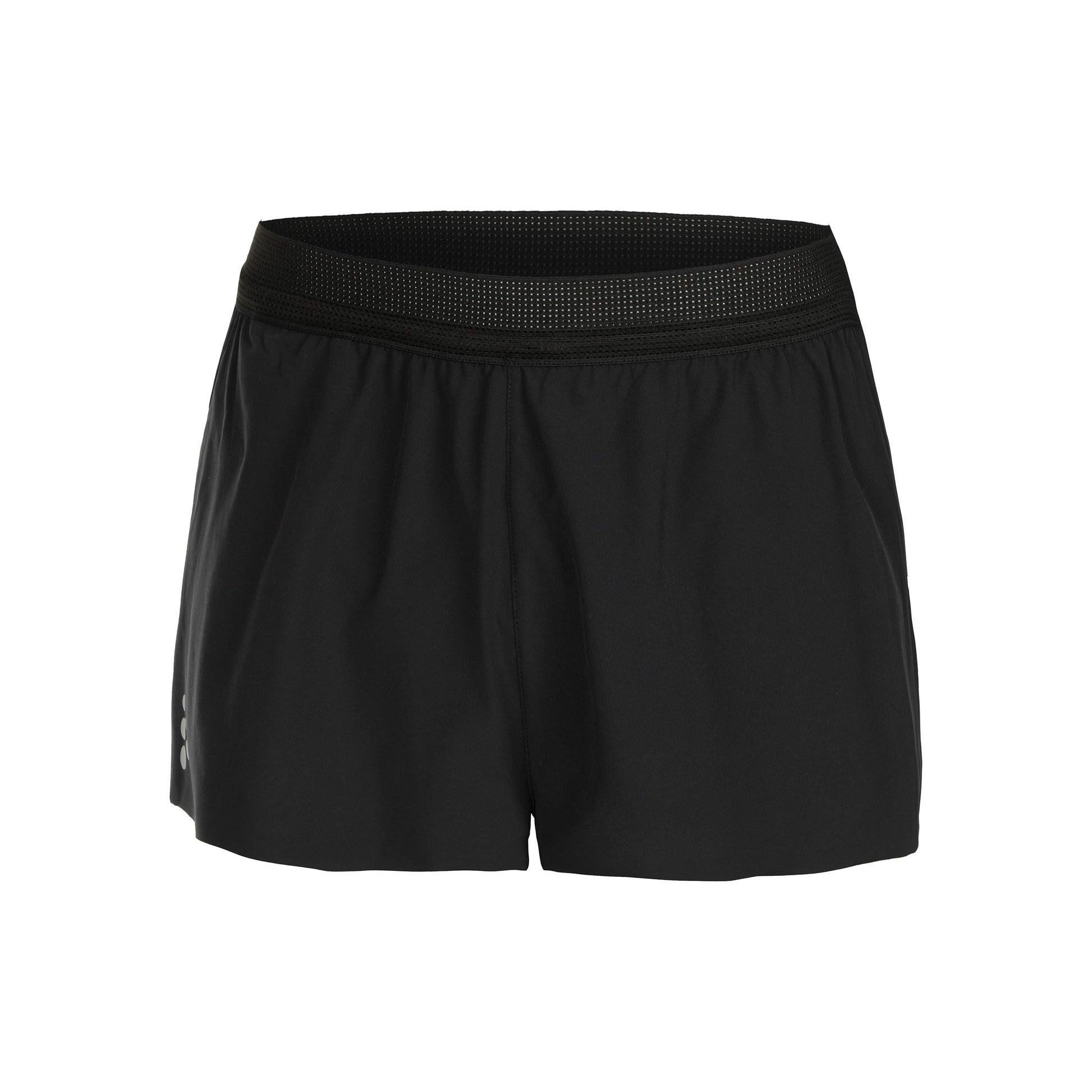Craft Pro Hypervent Split 2 Hardloopshorts Heren-Zwart