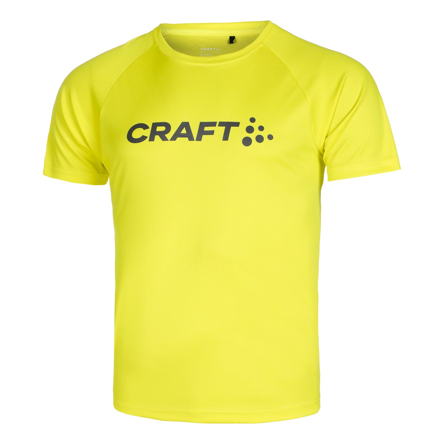 Craft Core Essence Logo Hardloopshirt Heren-Geel