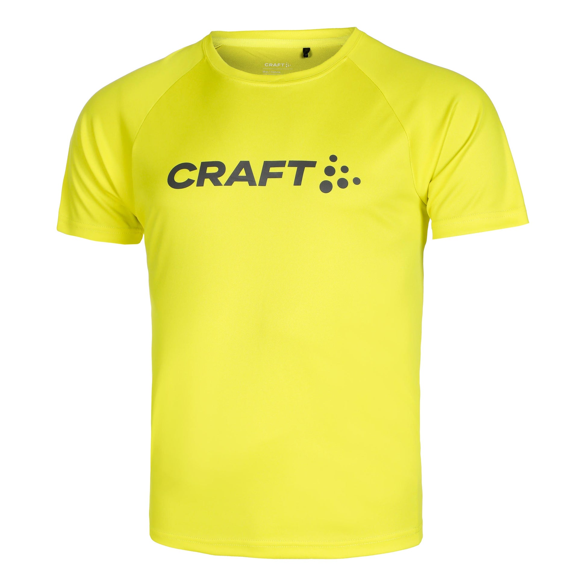 Craft Core Essence Logo Hardloopshirt Heren-Geel