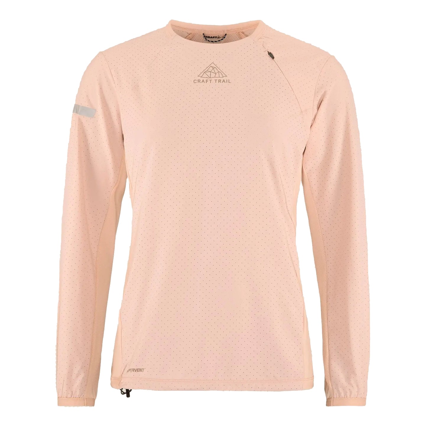 Craft Pro Hypervent Wind 2 Hardloopshirt Dames-Abrikoos