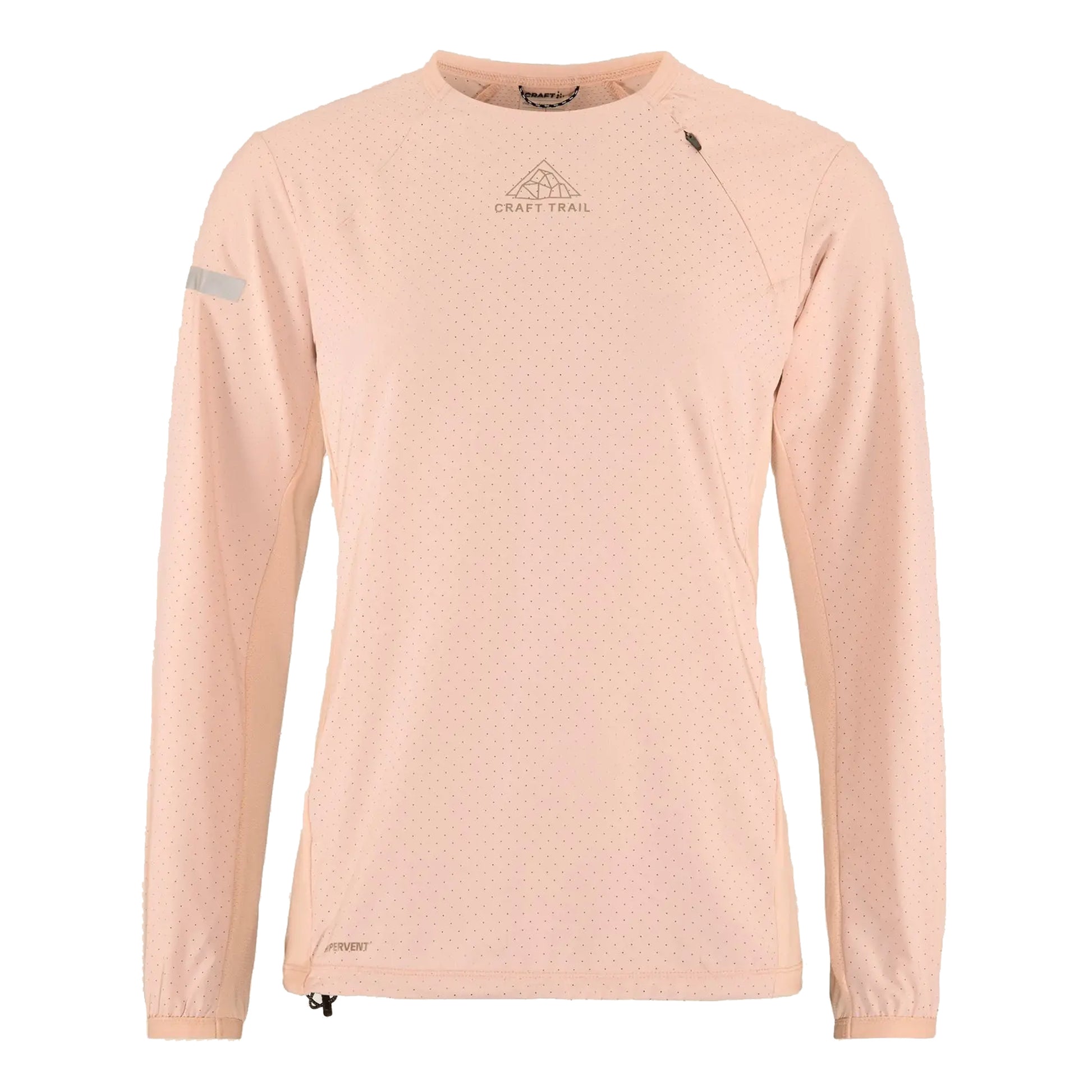 Craft Pro Hypervent Wind 2 Hardloopshirt Dames-Abrikoos