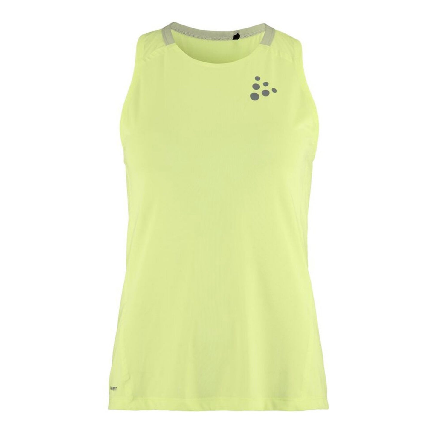 Craft Pro Hypervent Hardloopshirt Dames-Limoen