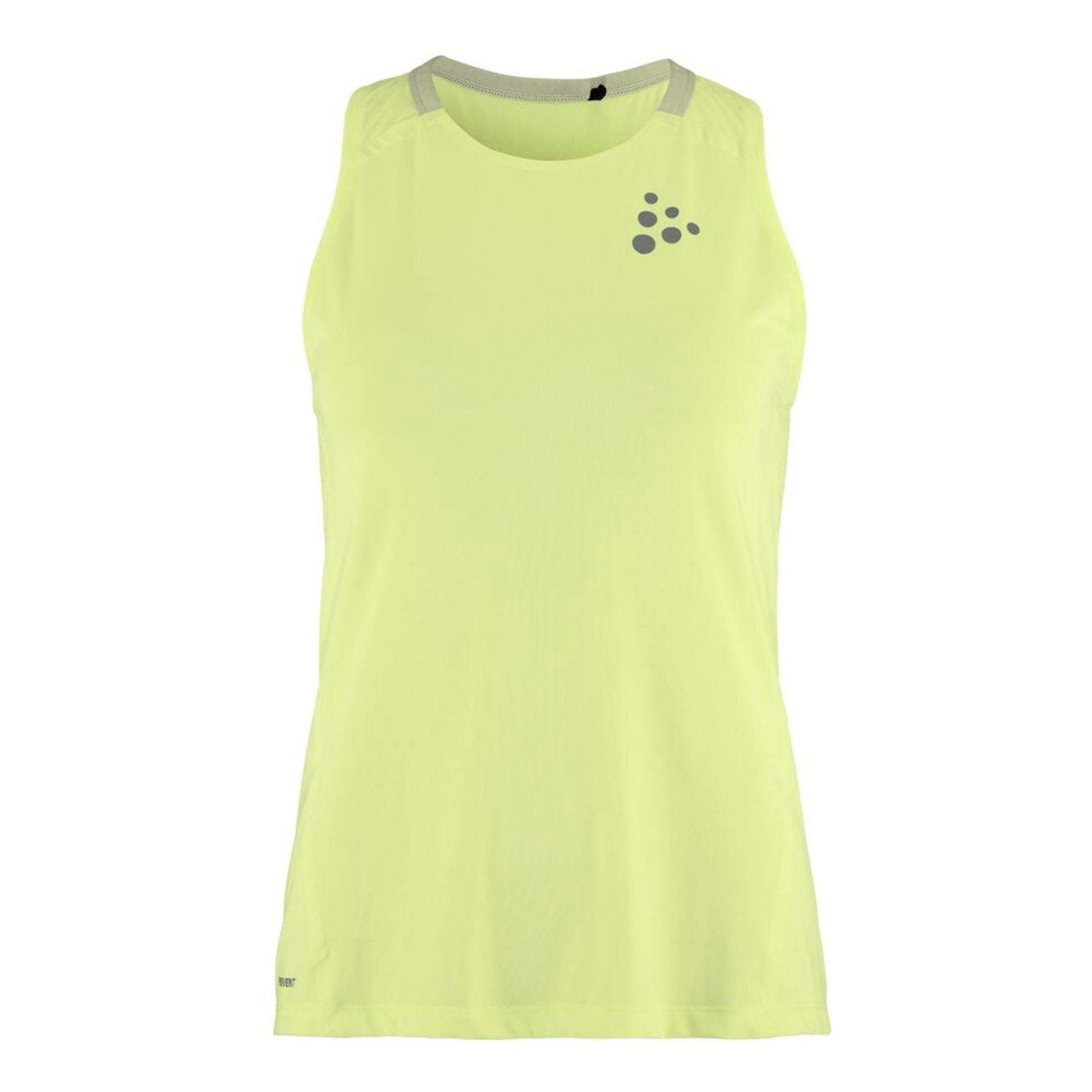 Craft Pro Hypervent Hardloopshirt Dames-Limoen