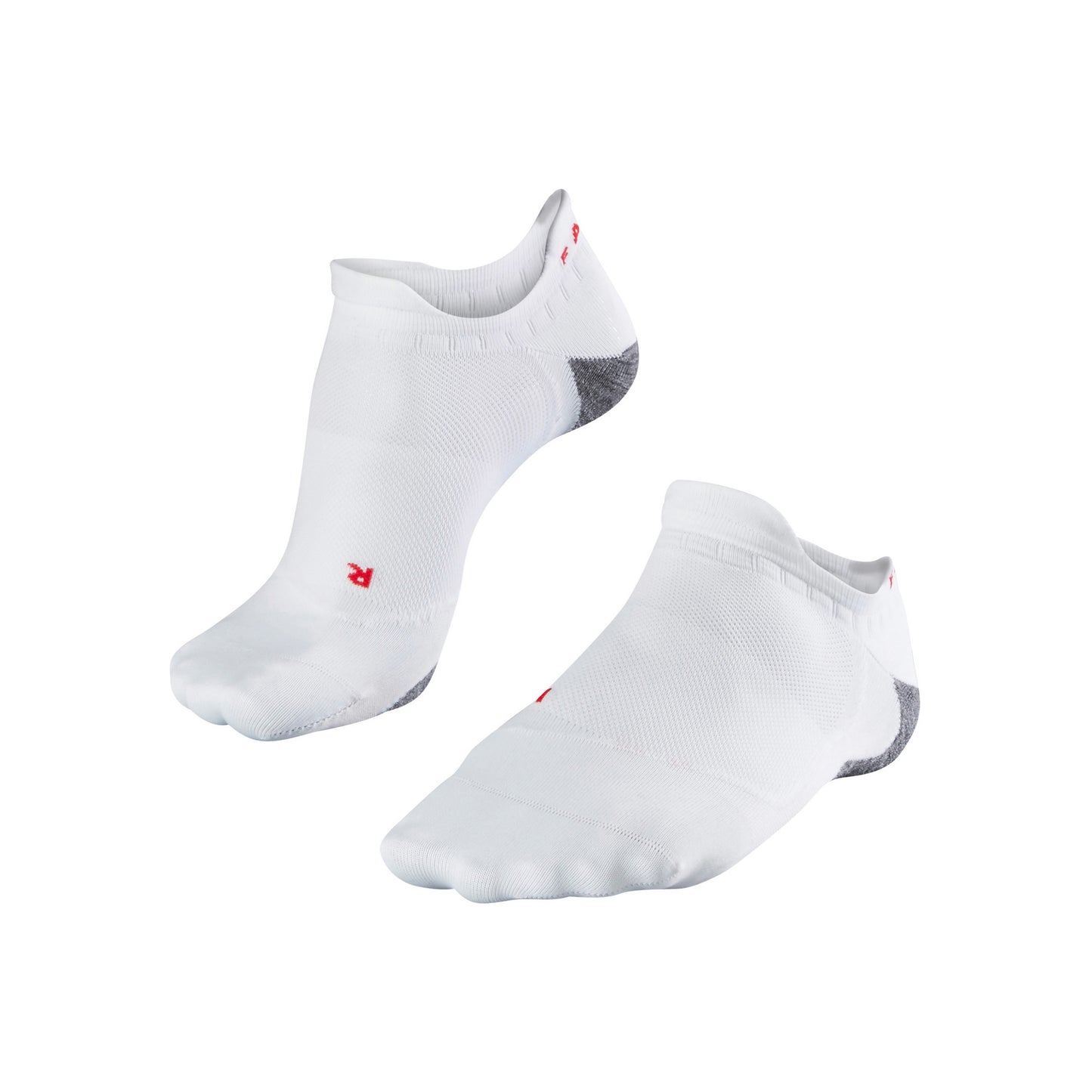 Falke RU5 Invisible Chaussettes De Running Hommes-Blanc,Gris