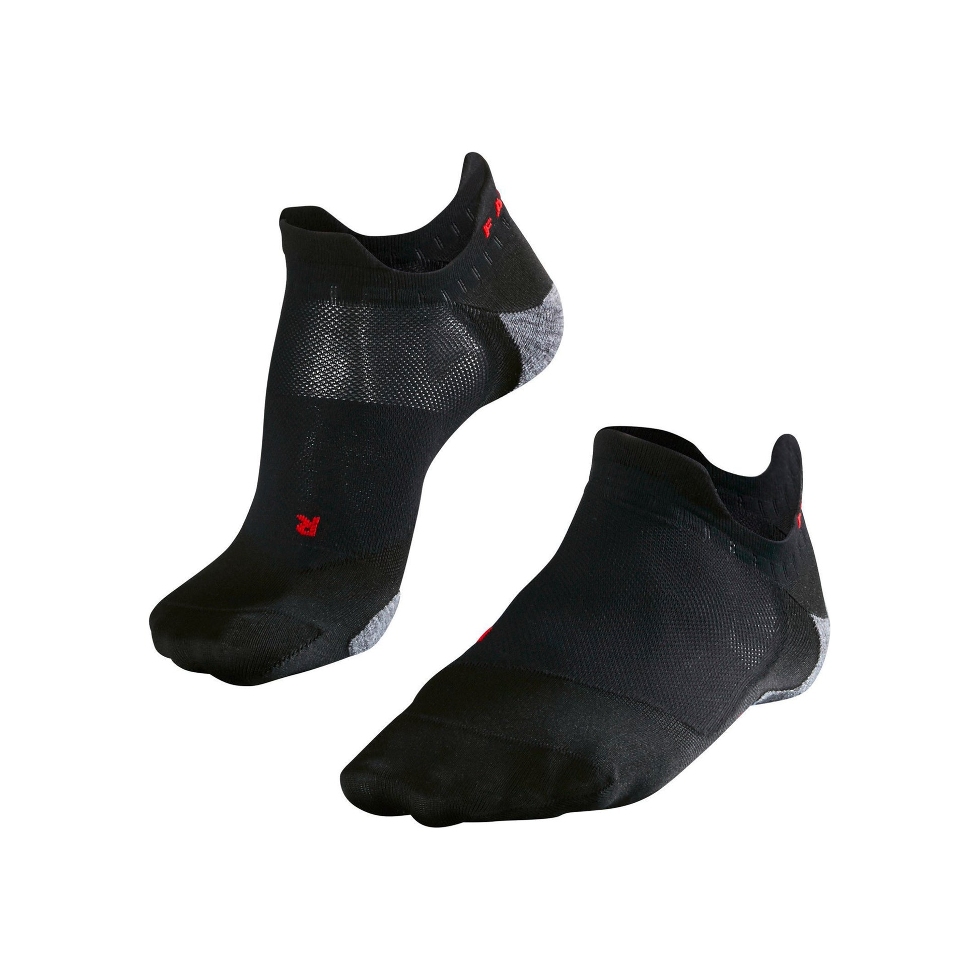 Falke RU5 Race Invisible Chaussettes De Running Hommes-Noir,Gris