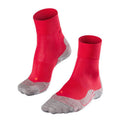 RU4 Endurance Hardloopsokken Dames - rood, grijs