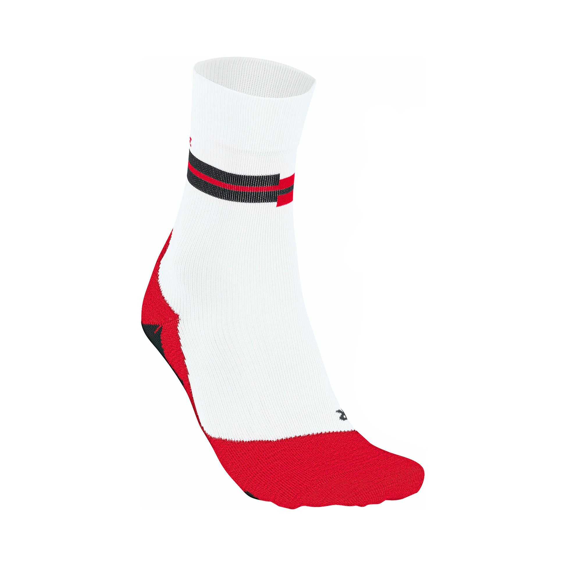 Falke RU5 Race Chaussettes de running Hommes - blanc, rouge