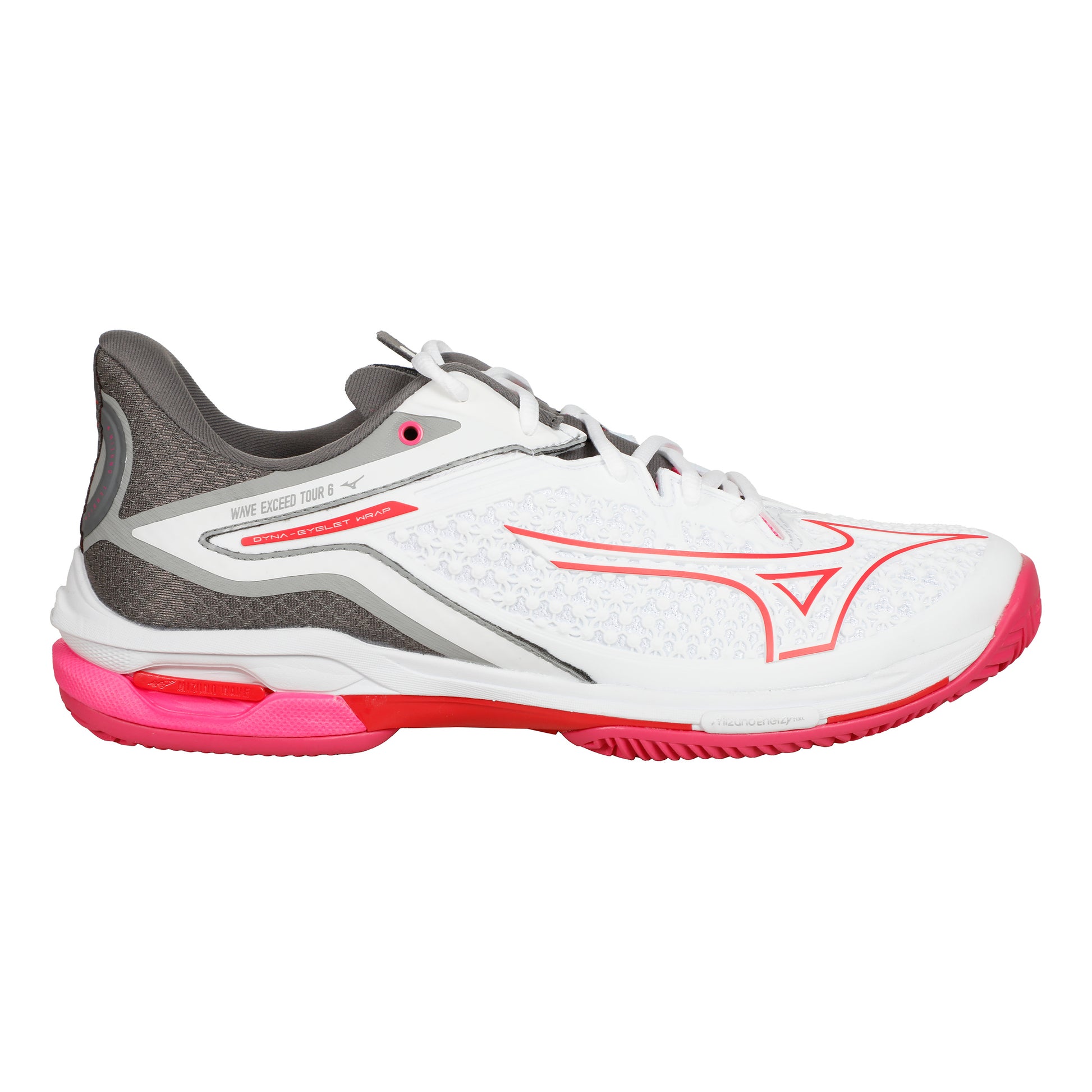 Mizuno Wave Exceed Tour 6 Chaussure terre battue Femmes - blanc, gris