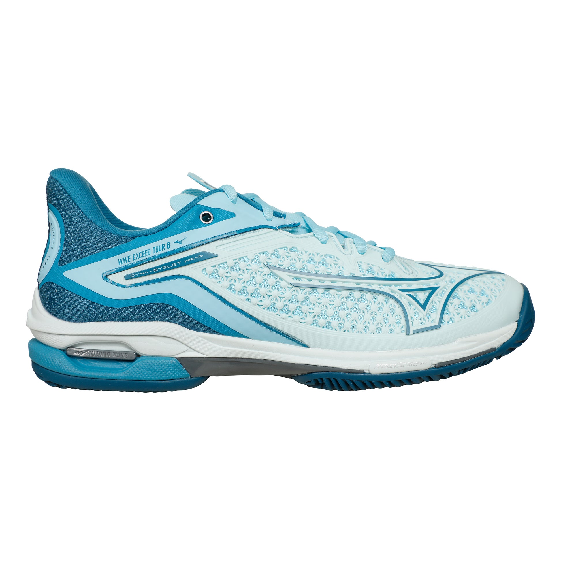 Mizuno Wave Exceed Tour 6 Gravelschoen Dames - lichtblauw, blauw