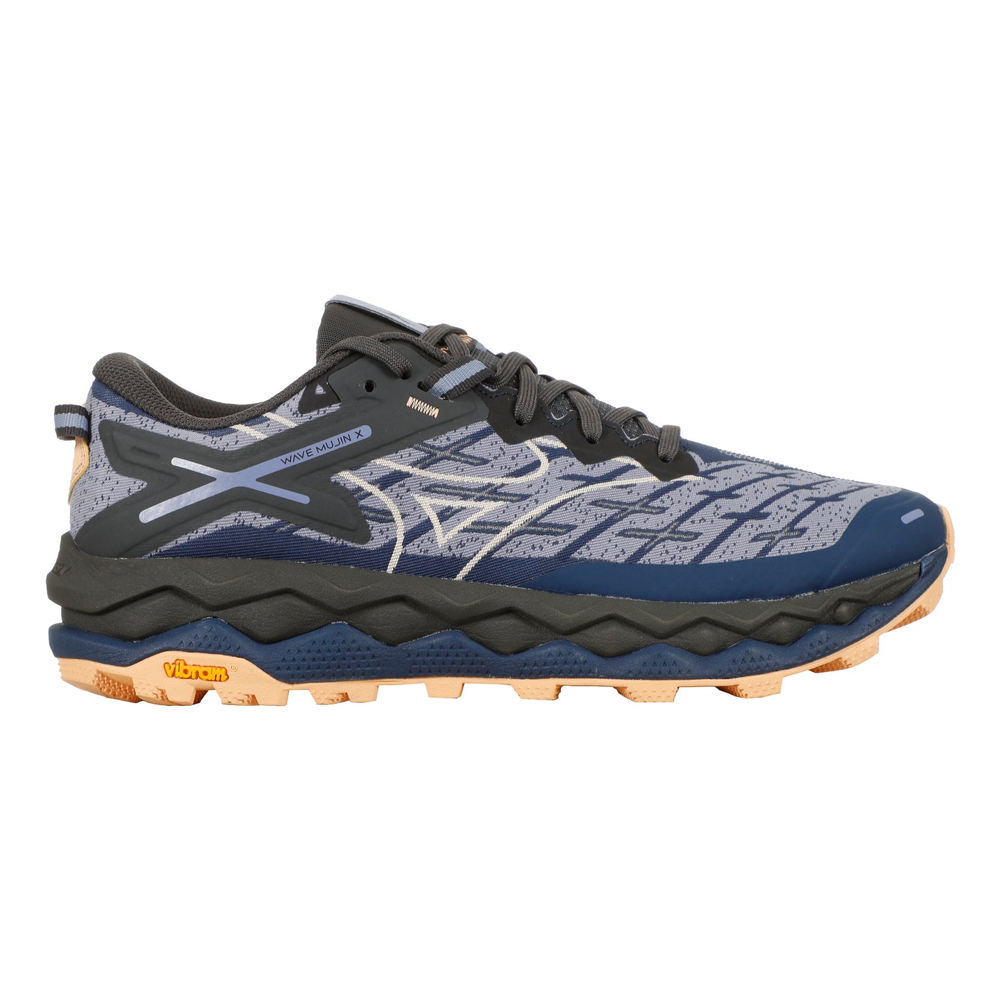 Mizuno Wave Mujin 10 Trailschoen Dames - paars, zwart
