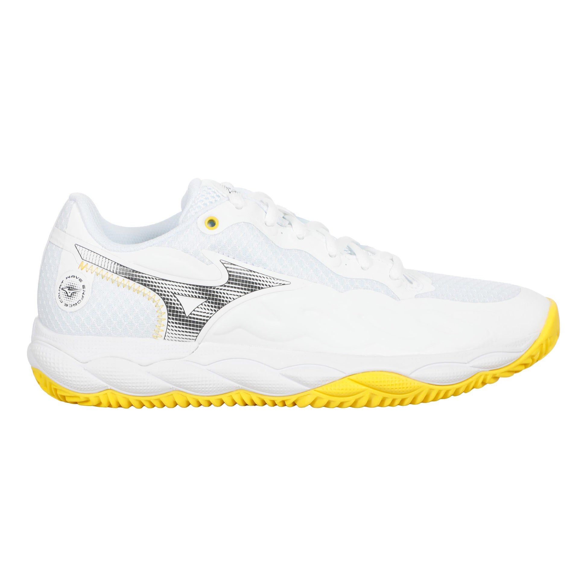 Mizuno Wave Enforce Court Padel Chaussures Padel Femmes-Blanc,Noir